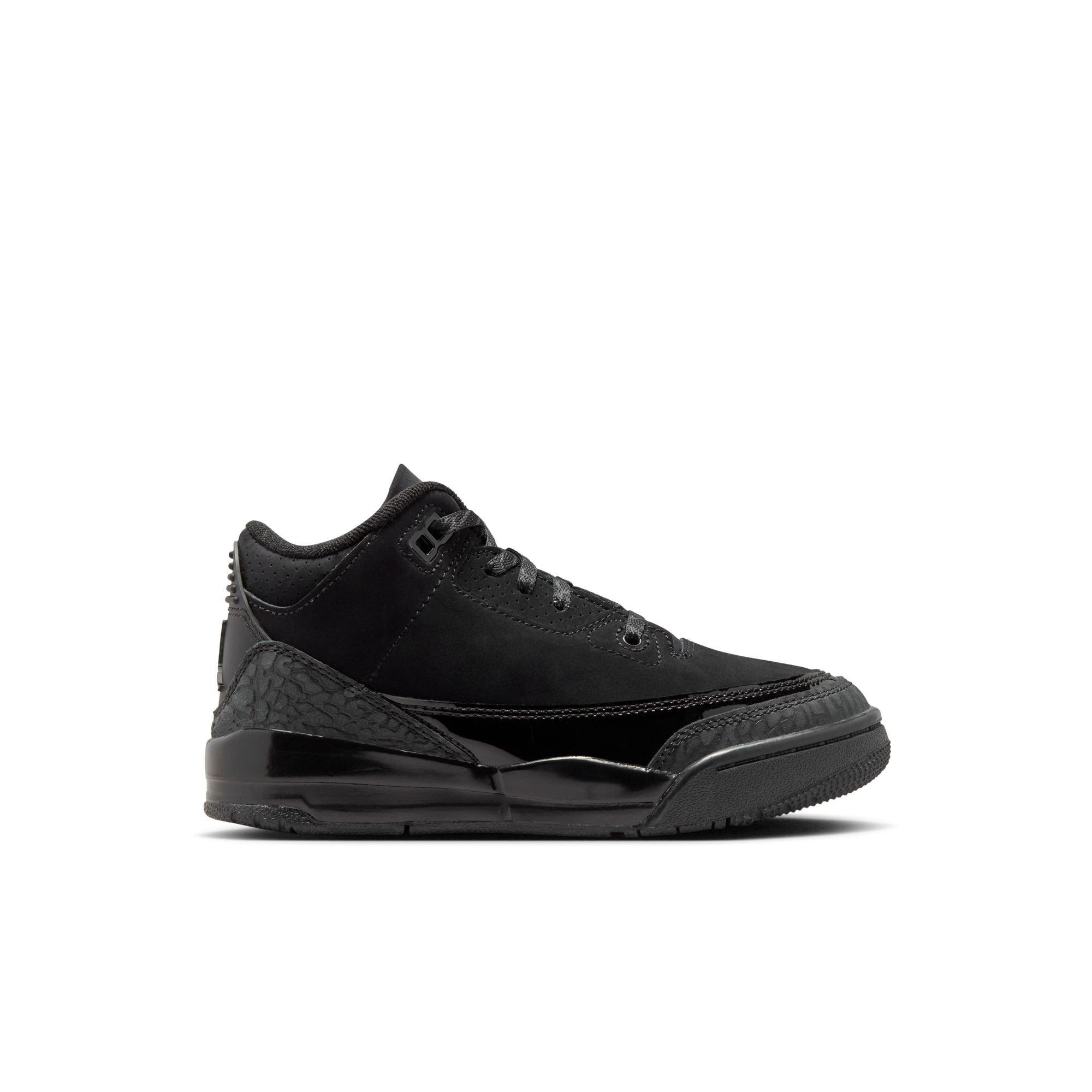 Jordan 3 Retro "Black Cat" Preschool Kids' Shoe