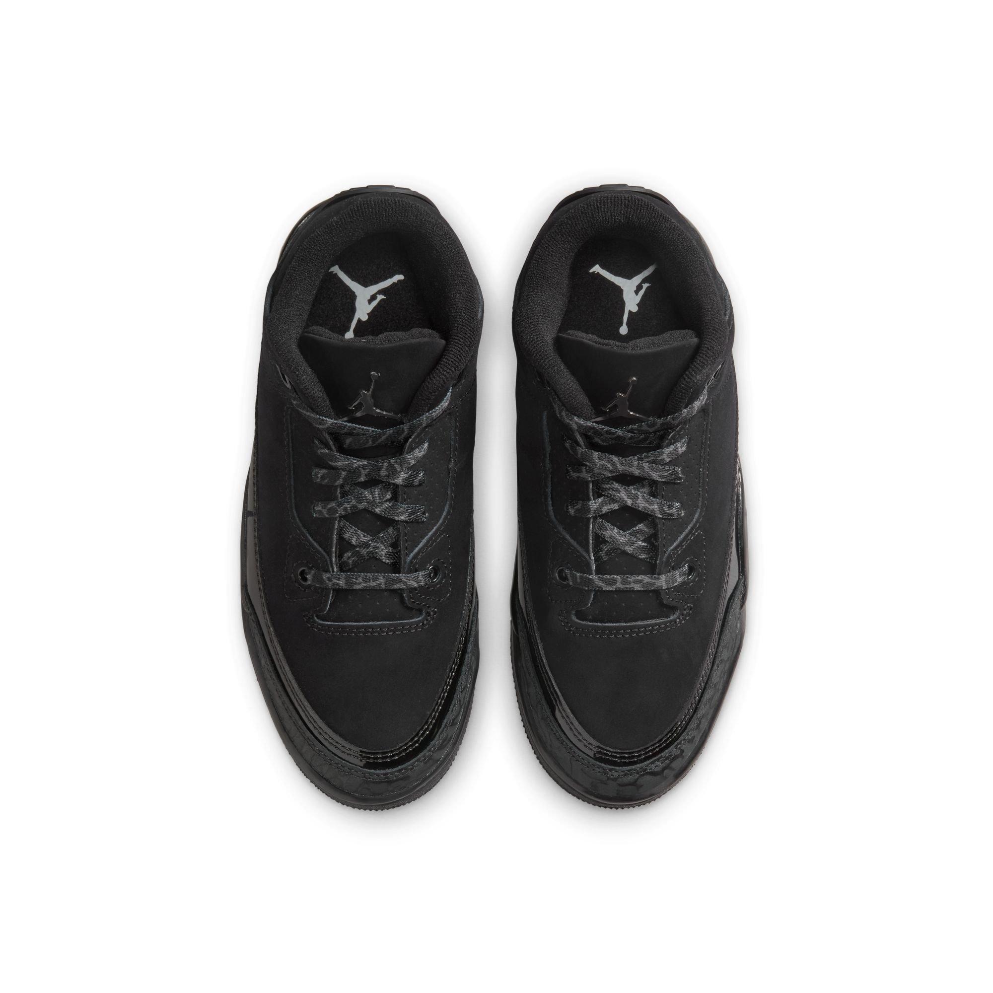 Jordan 3 Retro "Black Cat" Preschool Kids' Shoe