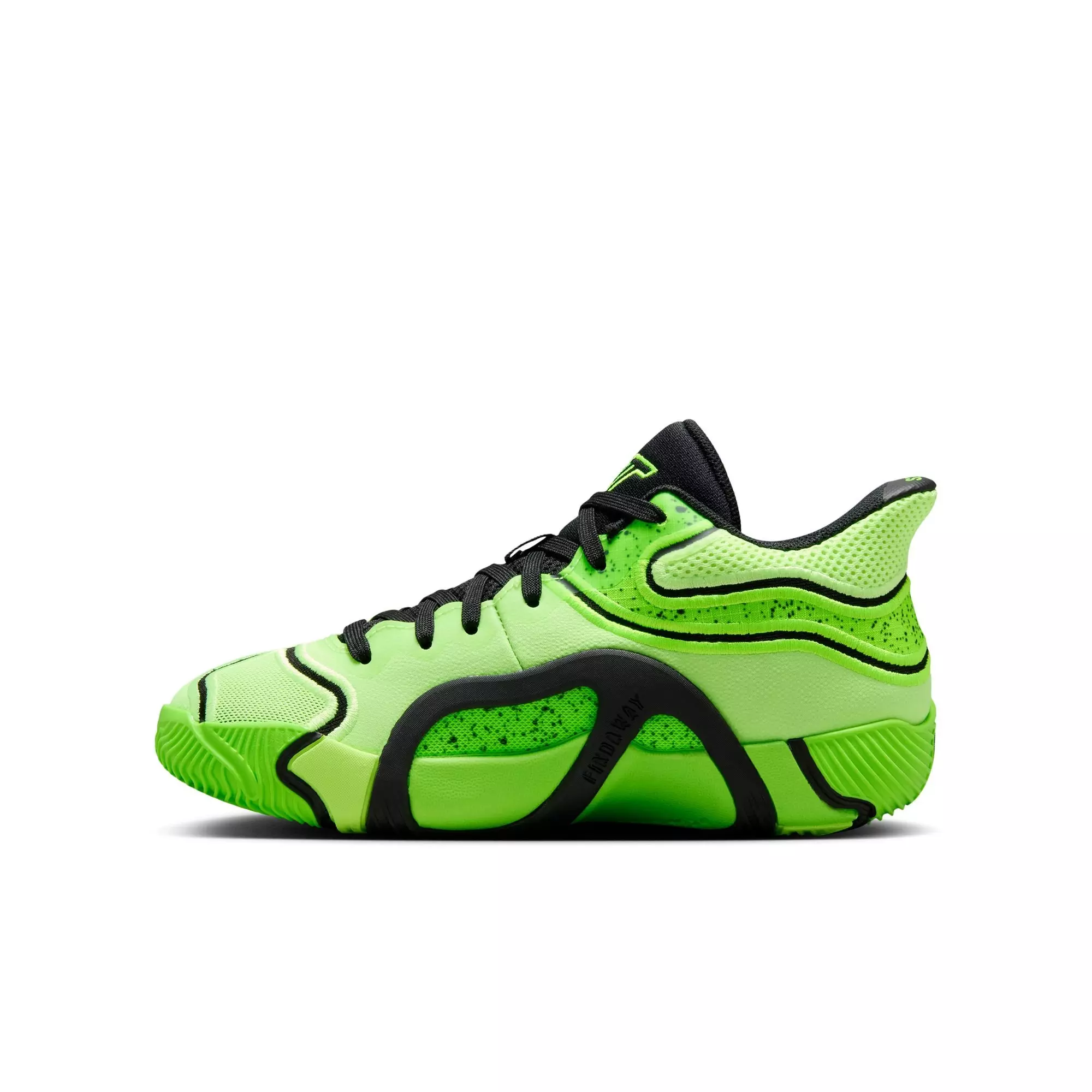 Jordan Tatum 3 "Ghost Green/Black/Electric Green" Grade School Boys' Shoe - GREEN/WHITE