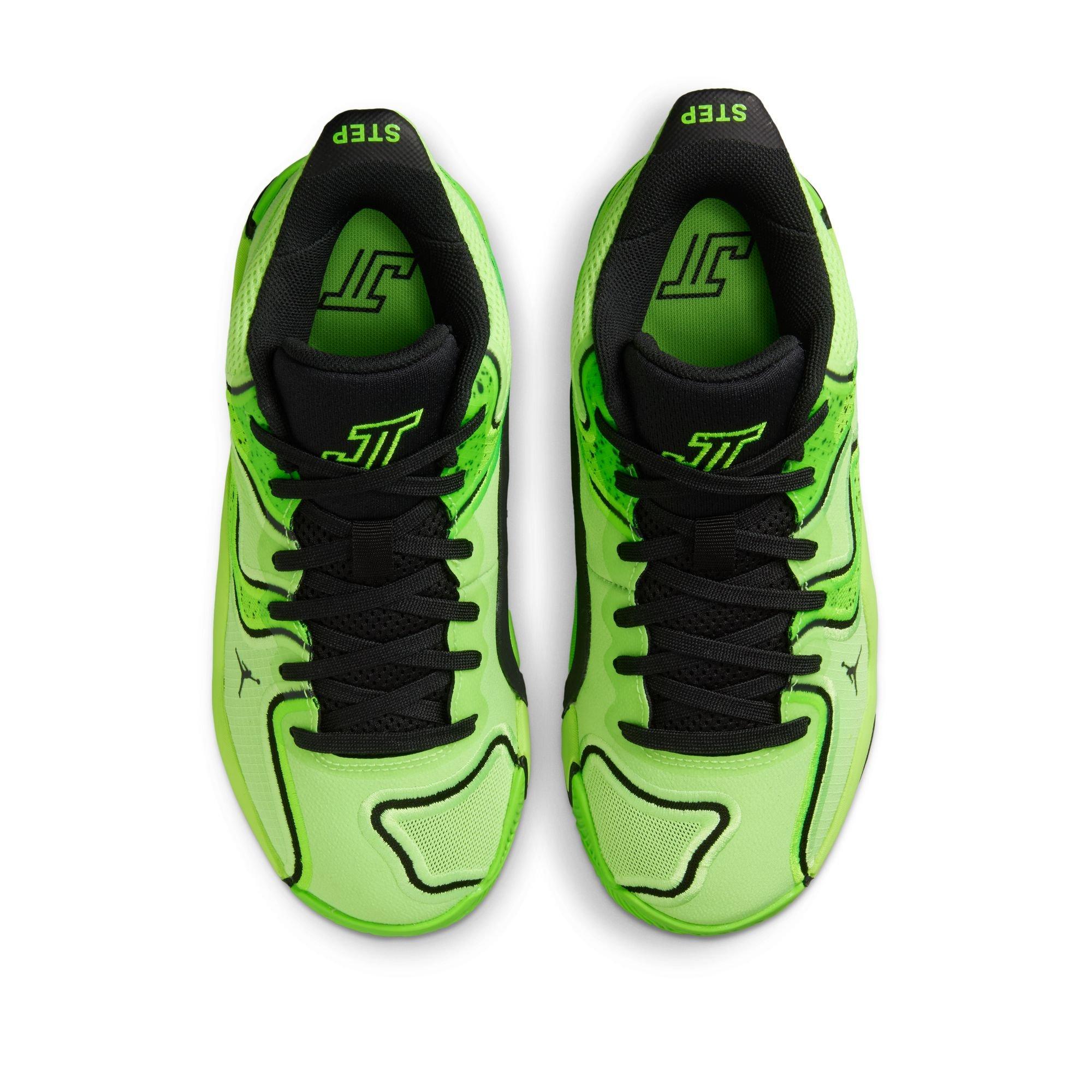 Jordan Tatum 3 Grade School Boys' "Ghost Green/Black/Electric Green" Shoe