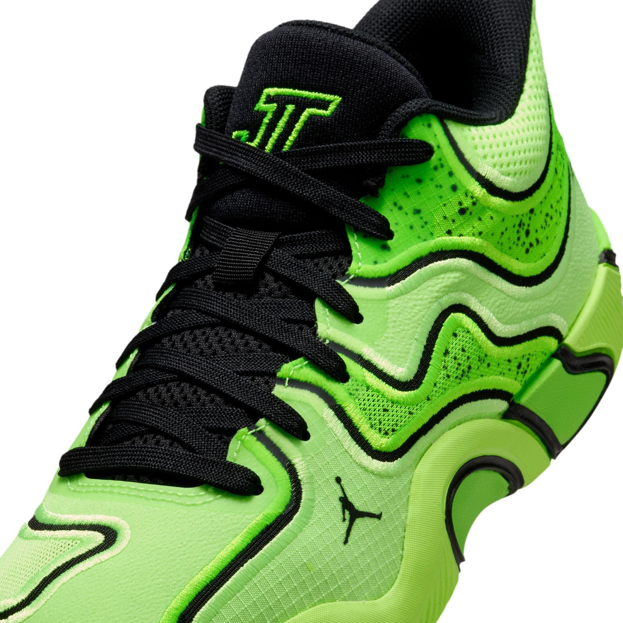 Jordan Tatum 3 Grade School Boys' "Ghost Green/Black/Electric Green" Shoe