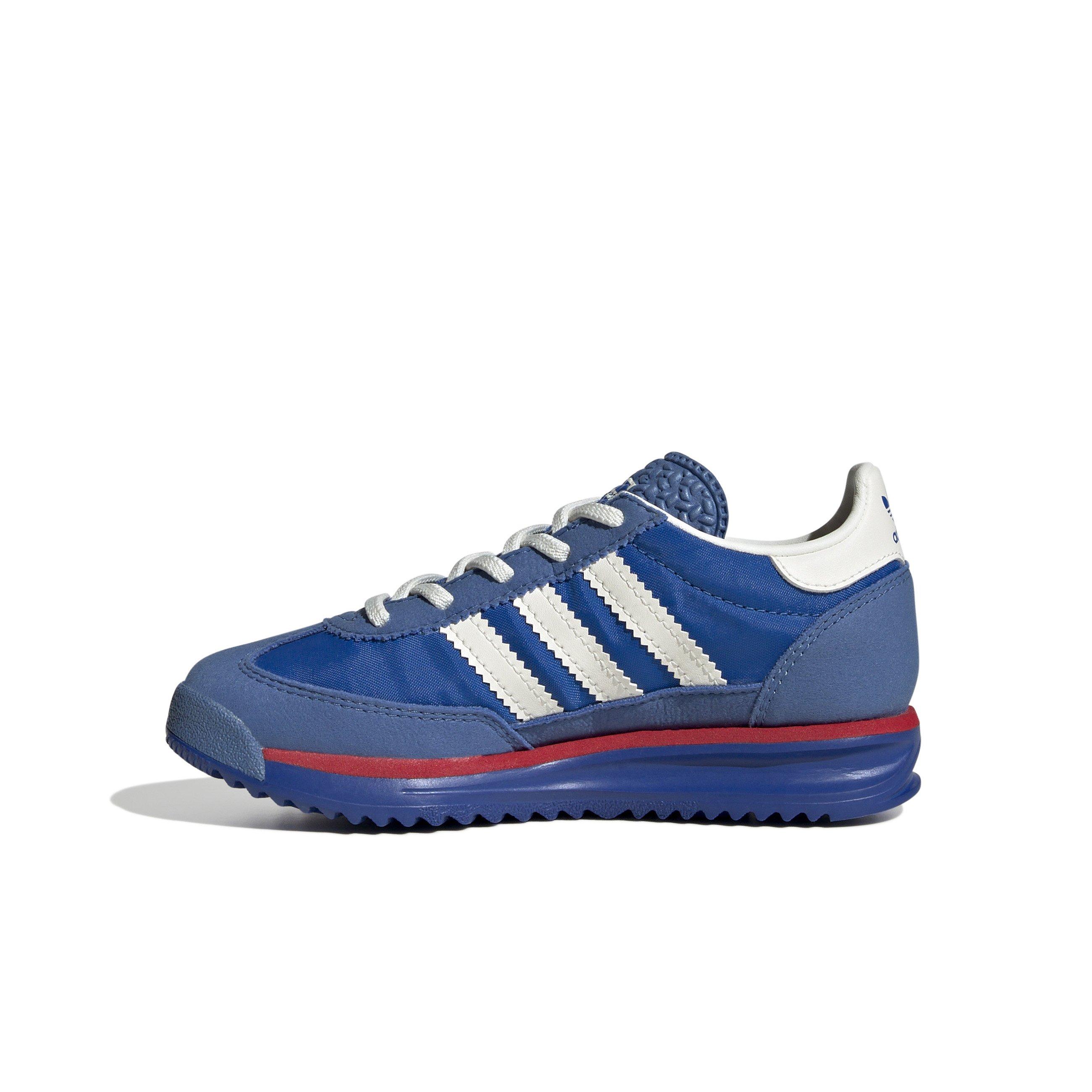 adidas Originals SL 72 Preschool Boys' "Blue/Core White/Better Scarlet" Shoe