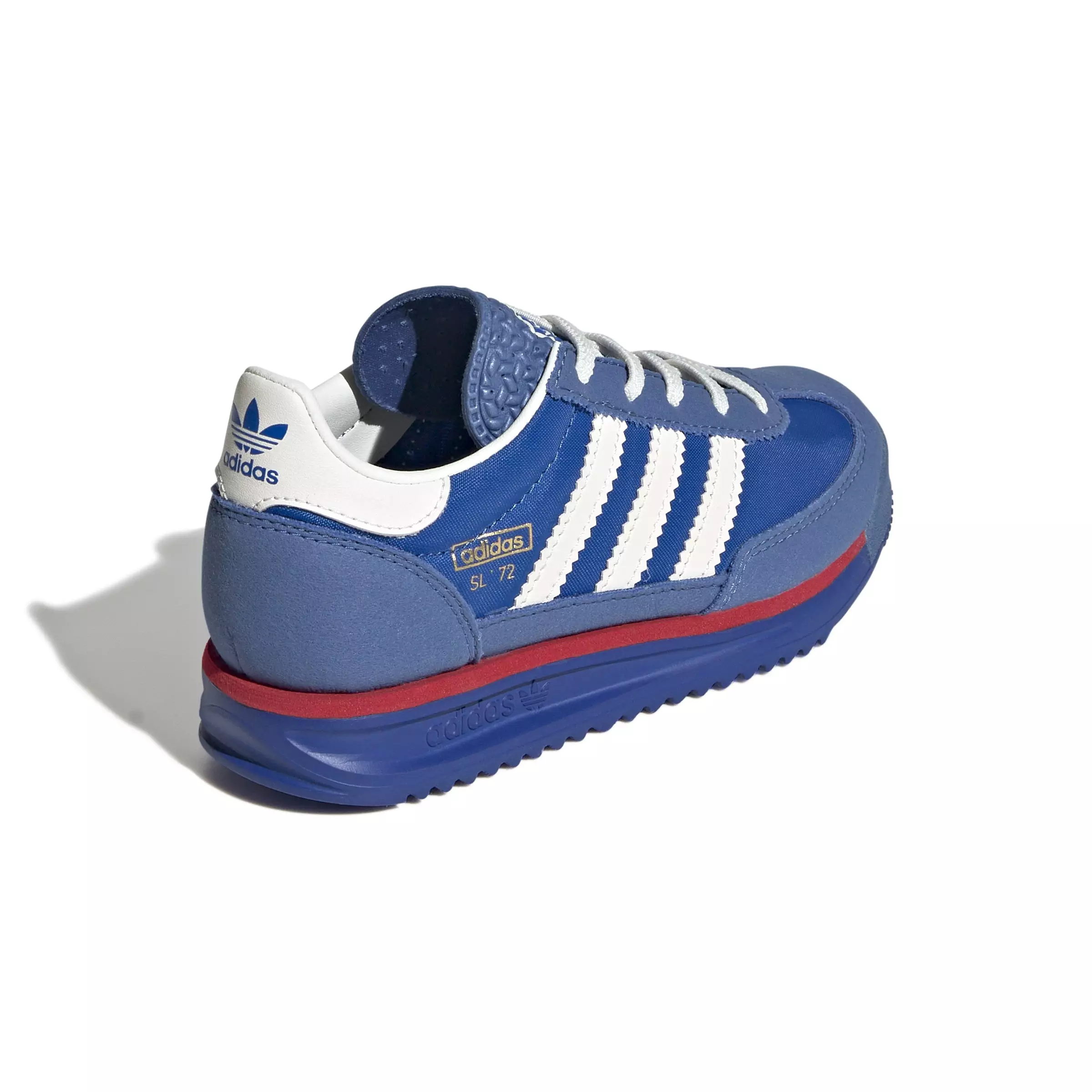 adidas Originals SL 72 "Blue/Core White/Better Scarlet" Preschool Boys' Shoe - BLACK/RED/YELLOW