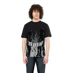 Smoke Rise Men's Doberman Flocked 2 Tee