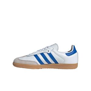 adidas Originals Samba OG "Ftwr White/Blue/Gum" Grade School Boys' Shoe
