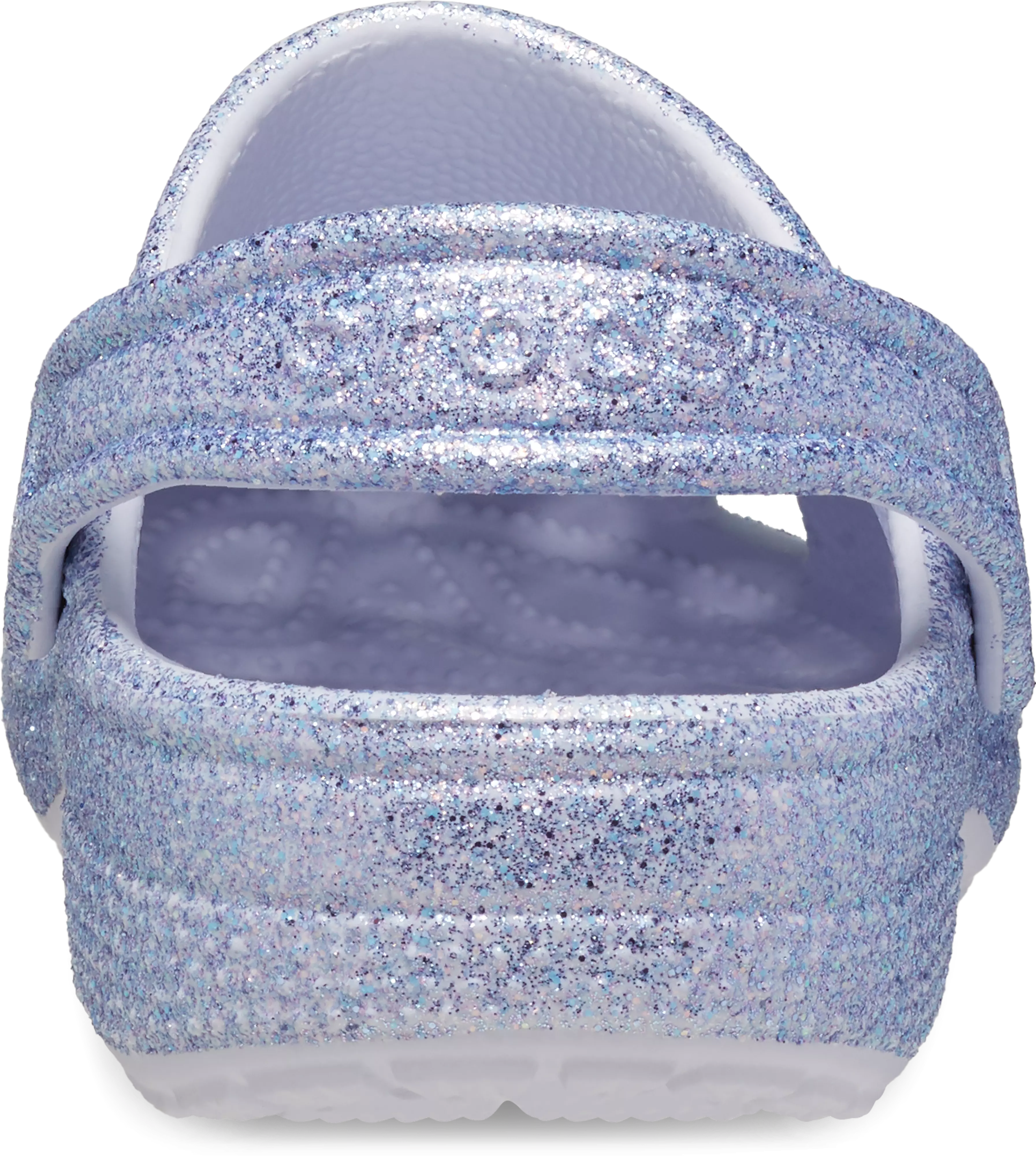 Crocs Classic "Purple Glitter" Preschool Girls' Clog - PURPLE