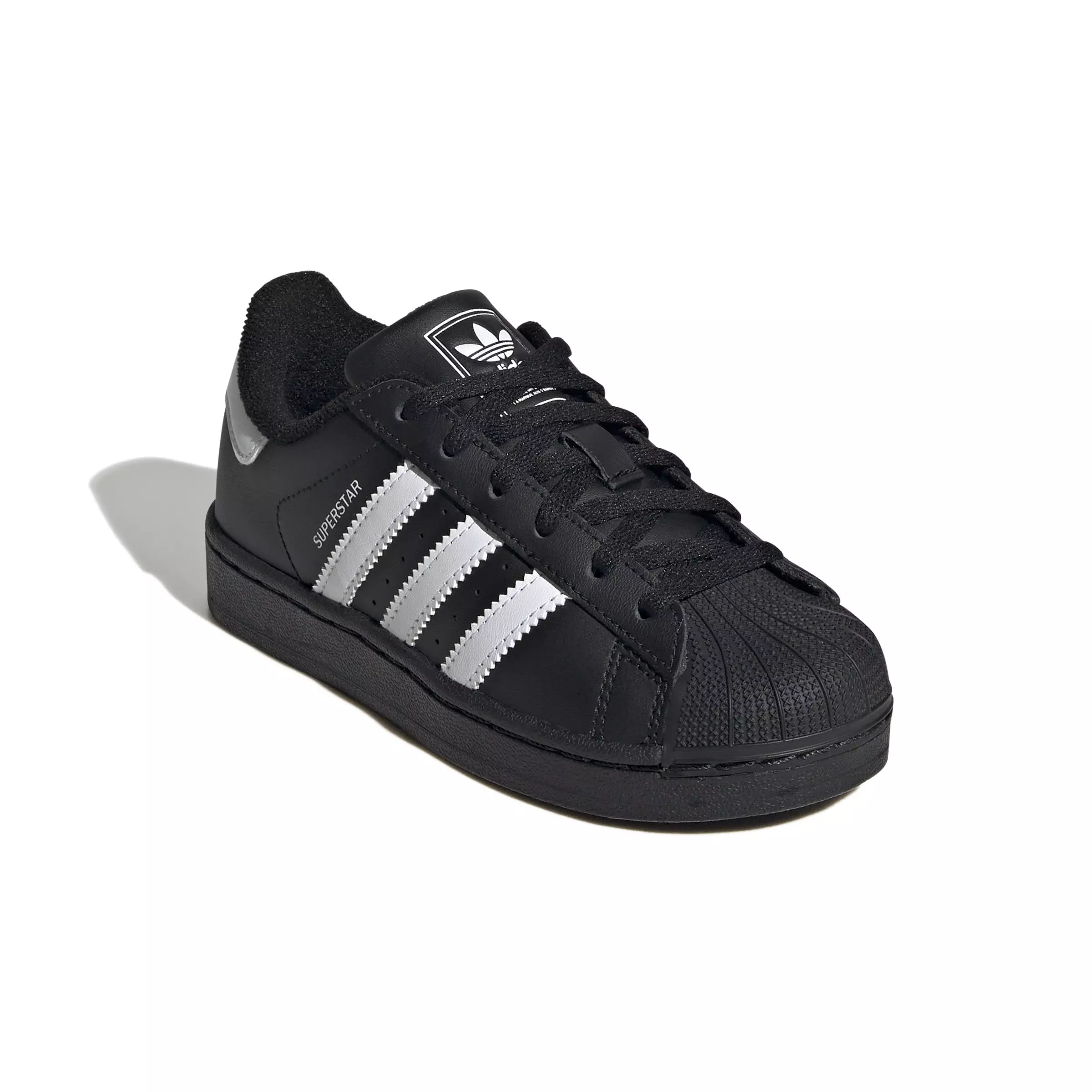 adidas Originals Superstar II "Black/White" Preschool Kids' Shoe - BLACK/WHITE