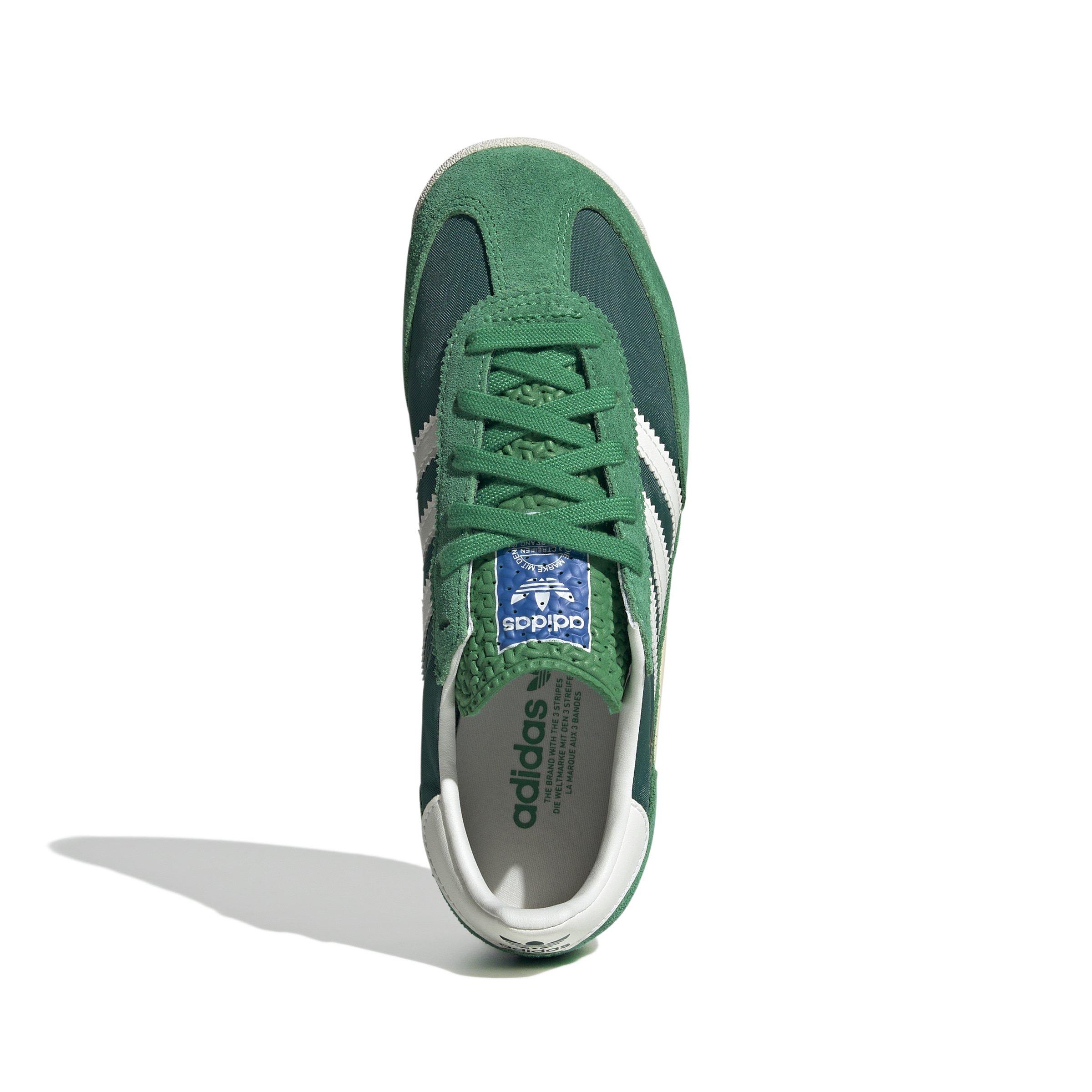 adidas Originals SL 72 Grade School Boys' "Collegiate Green/Core White" Shoe