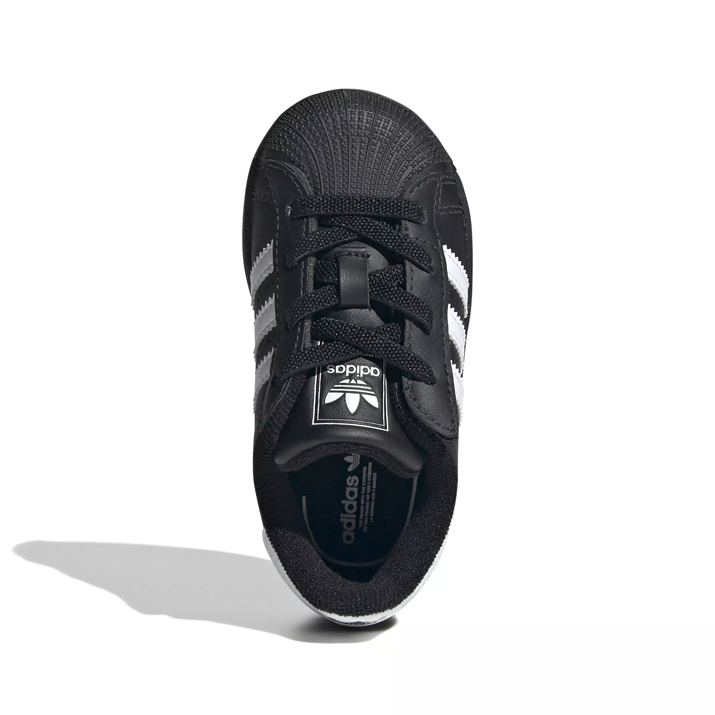 adidas Originals Superstar II "Black/White" Toddler Kids' Shoe - BLACK/WHITE