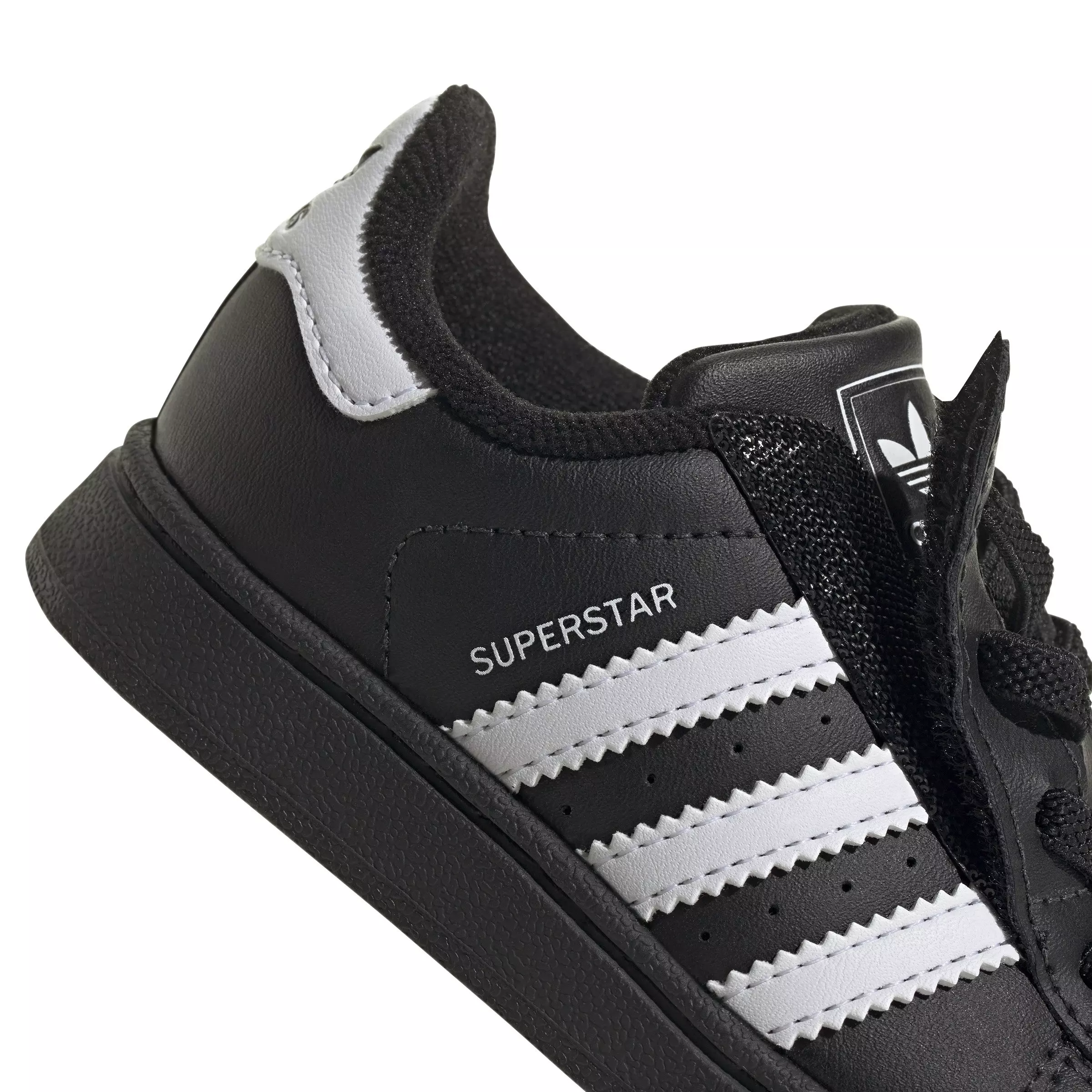 adidas Originals Superstar II "Black/White" Toddler Kids' Shoe - BLACK/WHITE