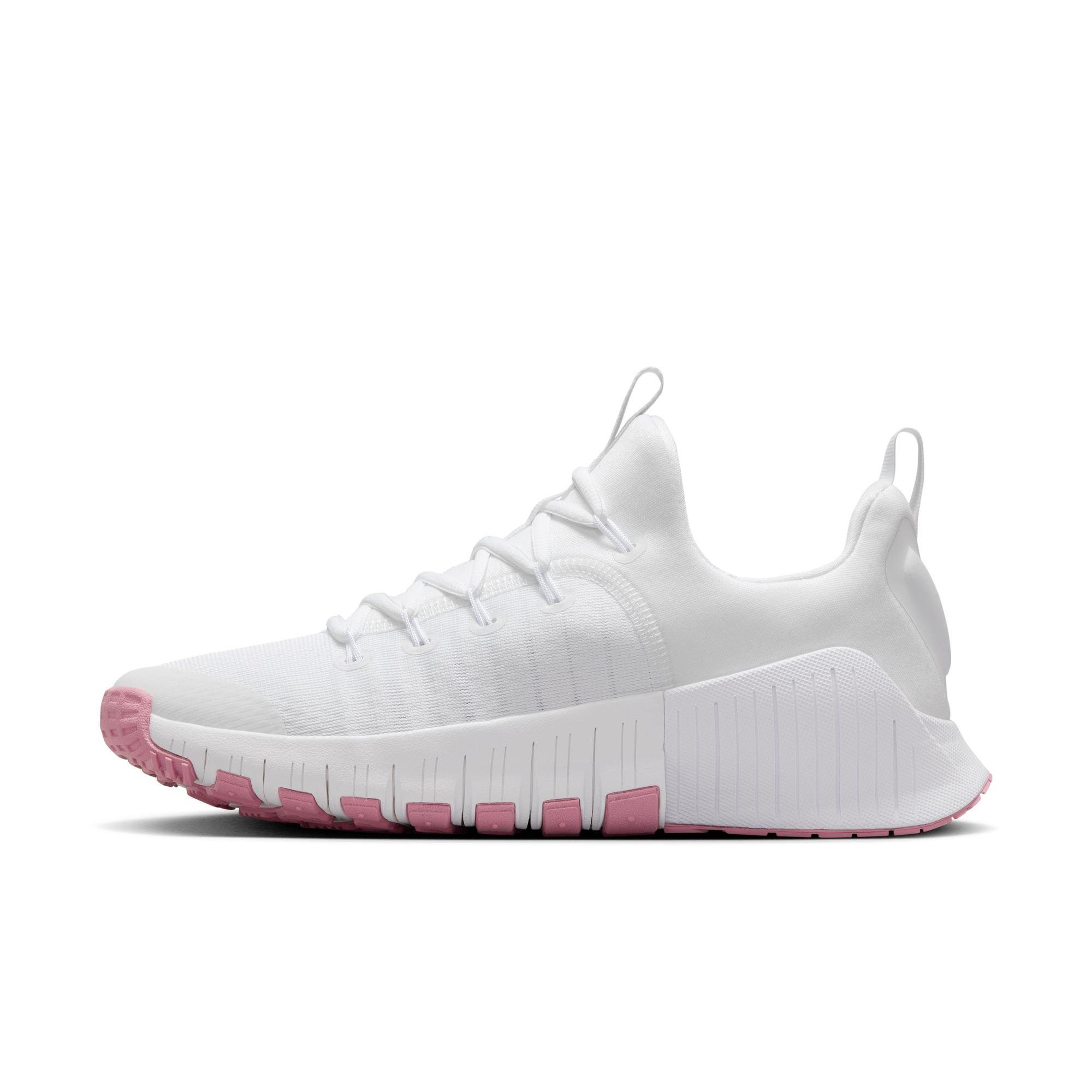 Nike Free Metcon 6 "White/Elemental Pink" Women's Workout Shoe - WHITE/PINK Thumbnail View 4