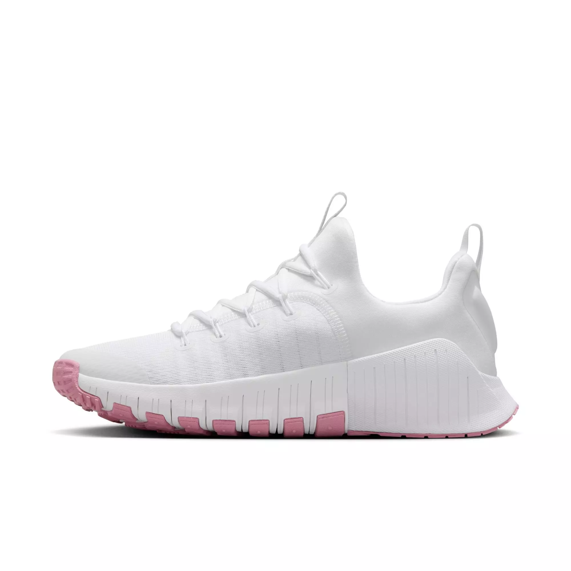Nike Free Metcon 6 "White/Elemental Pink" Women's Workout Shoe - WHITE/PINK