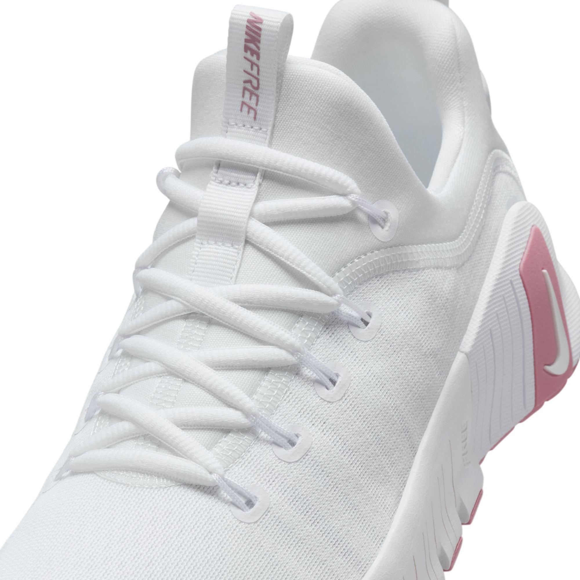 Nike Free Metcon 6 "White/Elemental Pink" Women's Workout Shoe - WHITE/PINK Thumbnail View 10