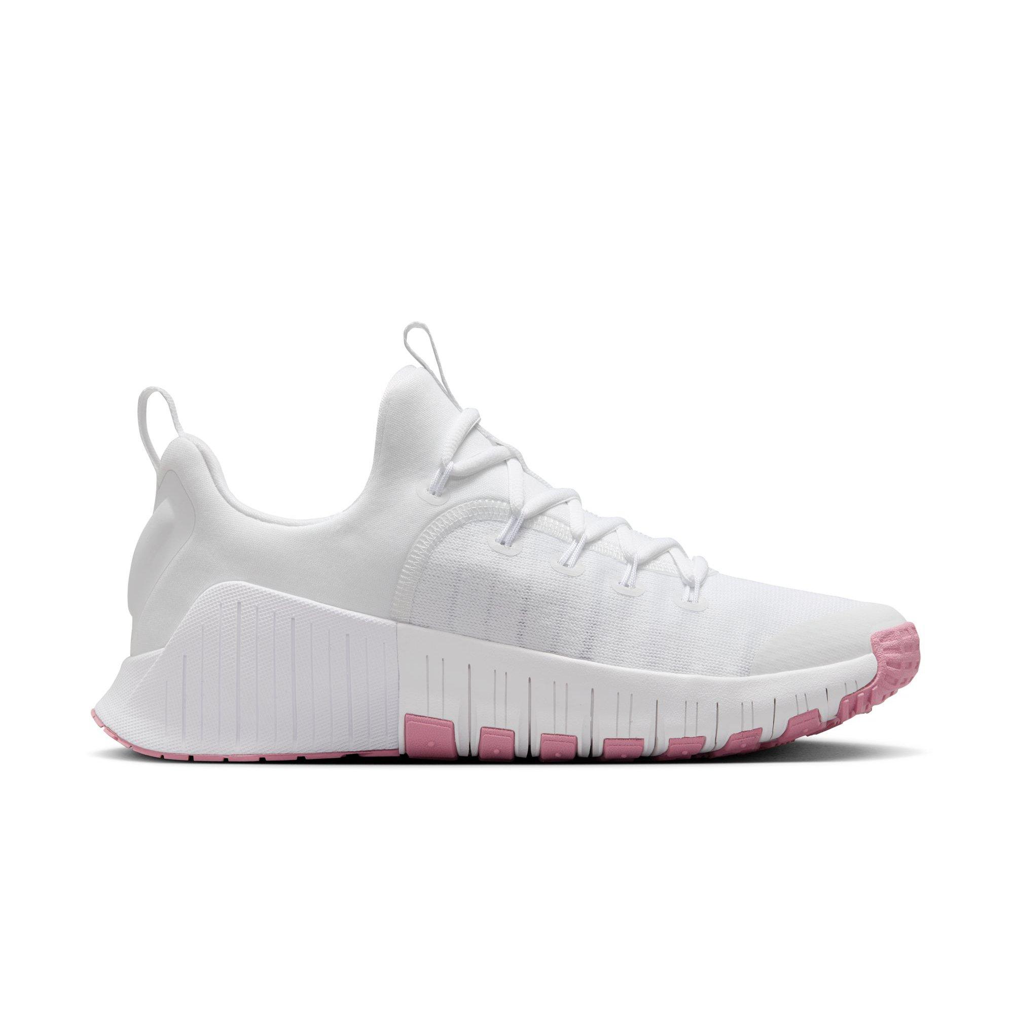 Nike Free Metcon 6 "White/Elemental Pink" Women's Workout Shoe - WHITE/PINK Thumbnail View 2