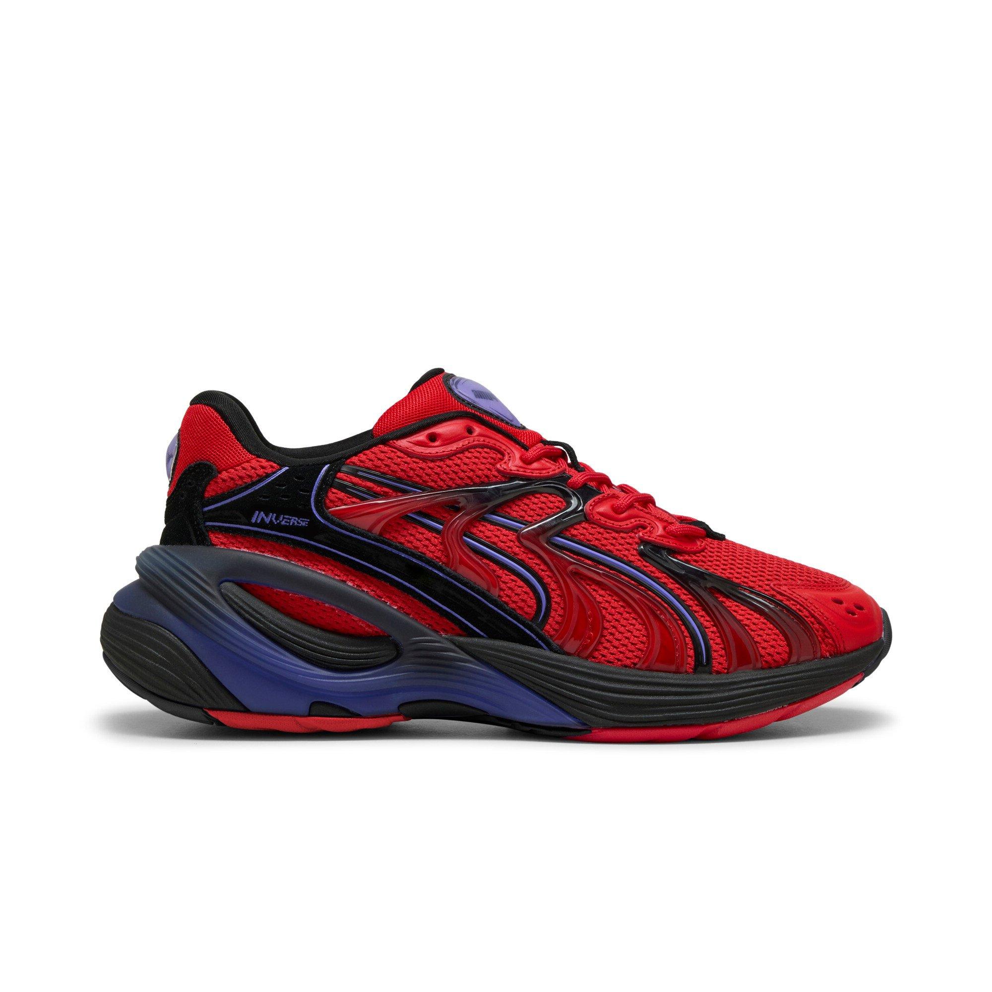 PUMA Inverse Rev "Red/Dark Amethyst" Men's Shoe - RED/BLACK Thumbnail View 1