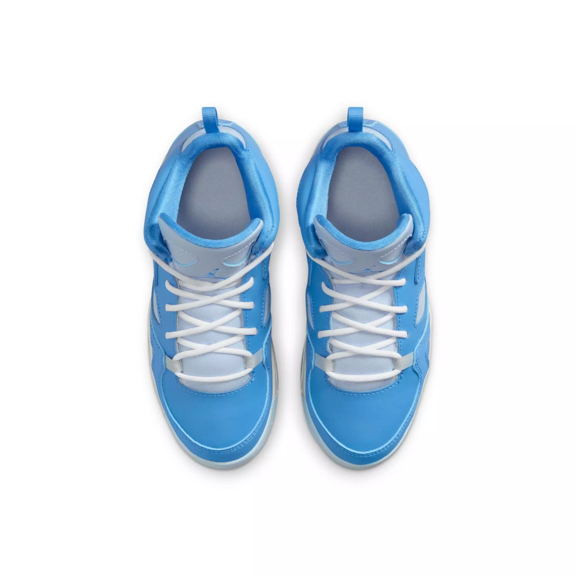Jordan Flight Club '91 "Legend Blue/Hydrogen Blue/Pure Platinum" Preschool Boys' Shoe - CAROLINA BLUE