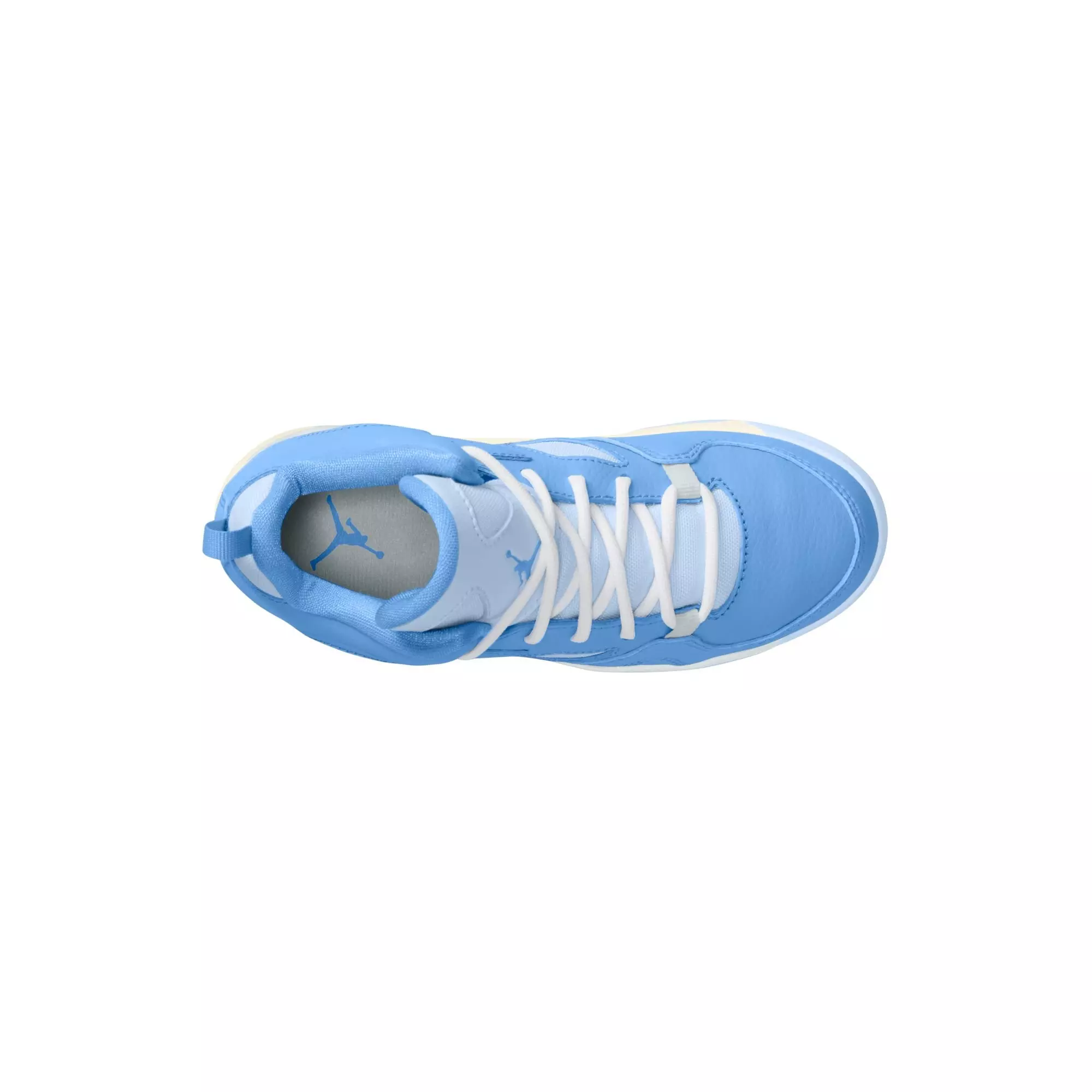 Jordan Flight Club '91 "Legend Blue/Hydrogen Blue/Pure Platinum" Preschool Boys' Shoe - CAROLINA BLUE