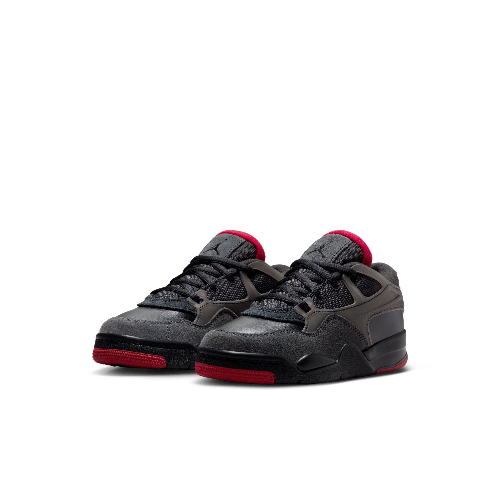 Jordan 4 RM Preschool Boys' "Black/Varsity Red/Anthracite" Shoe