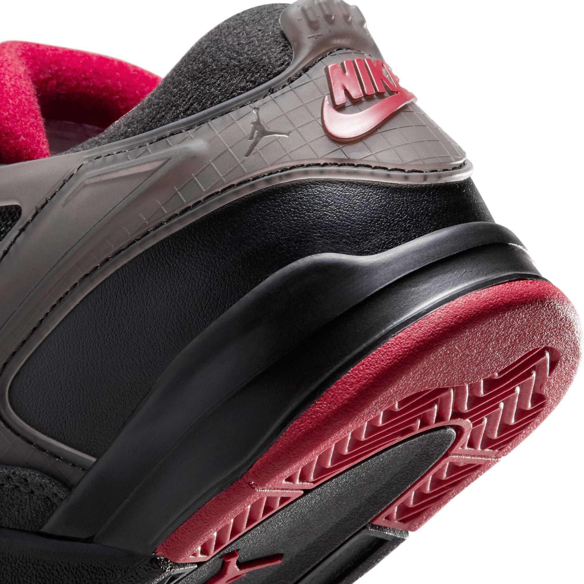 Jordan 4 RM Preschool Boys' "Black/Varsity Red/Anthracite" Shoe