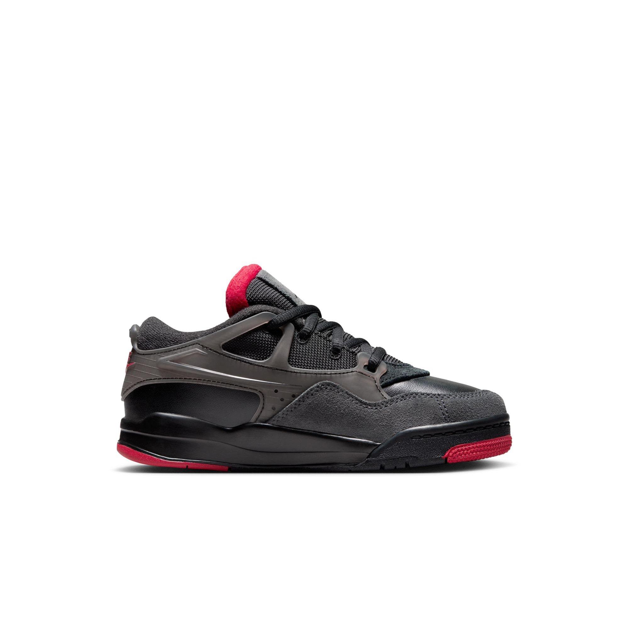 Jordan 4 RM Preschool Boys' "Black/Varsity Red/Anthracite" Shoe