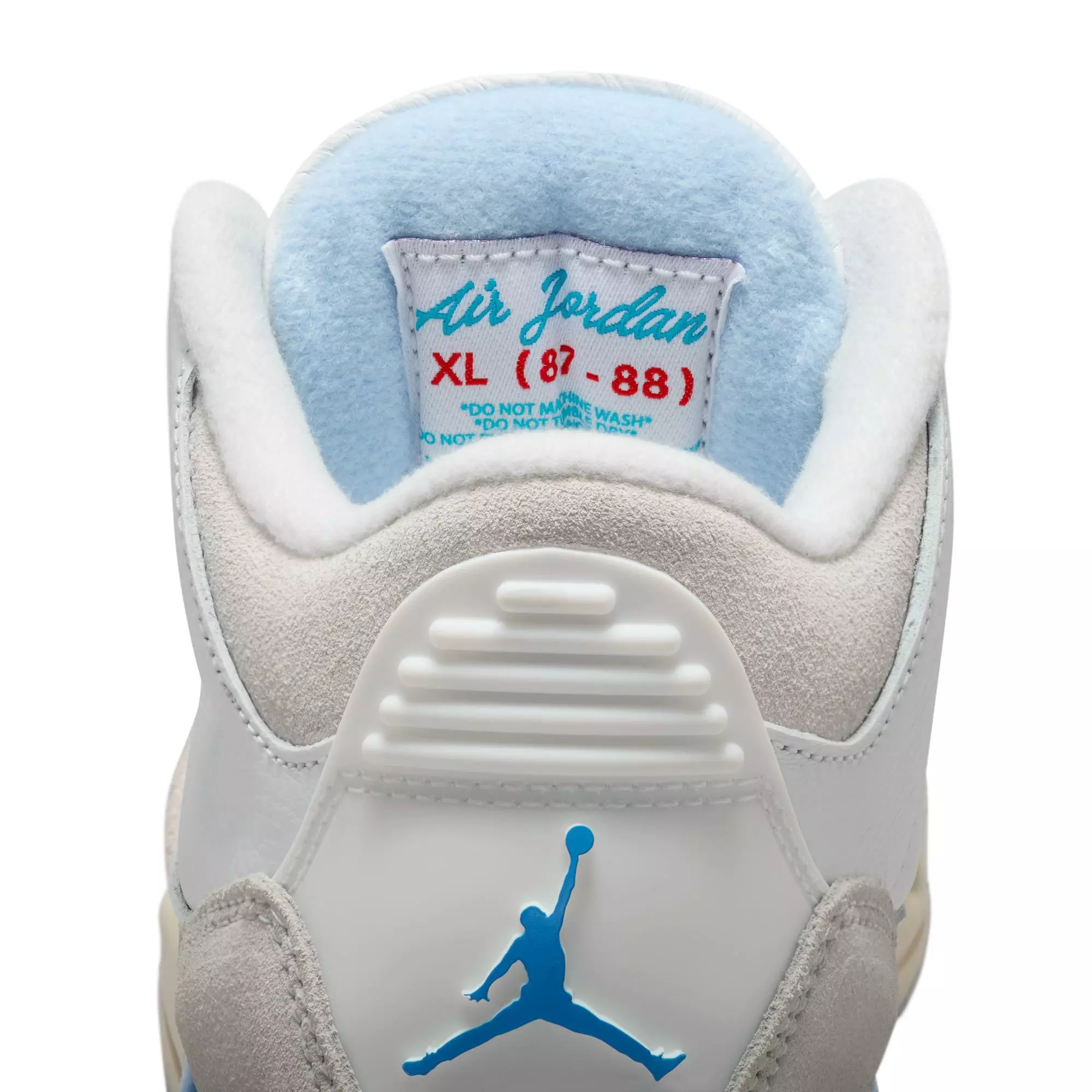 Jordan 3 Retro "Lucky Shorts" Grade School Kids' Shoe - SUMMIT WHITE/HYDROGEN BLUE/LEGEND BLUE