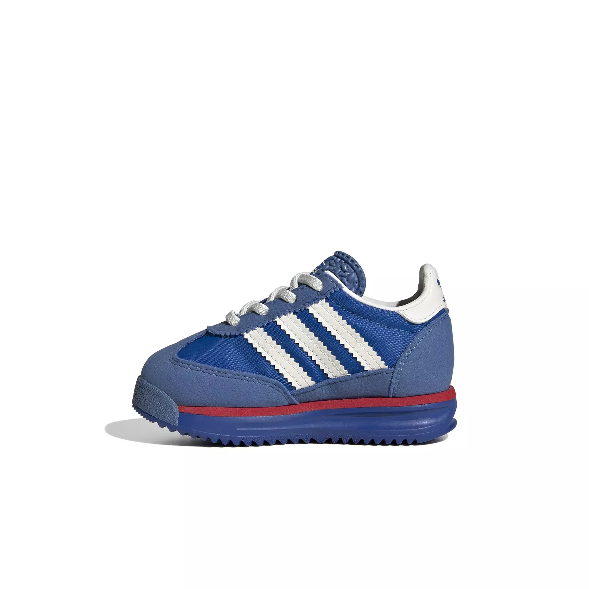 adidas Originals SL 72 RS "Blue/Core White/Better Scarlet" Toddler Boys' Shoe - BLACK/RED/YELLOW