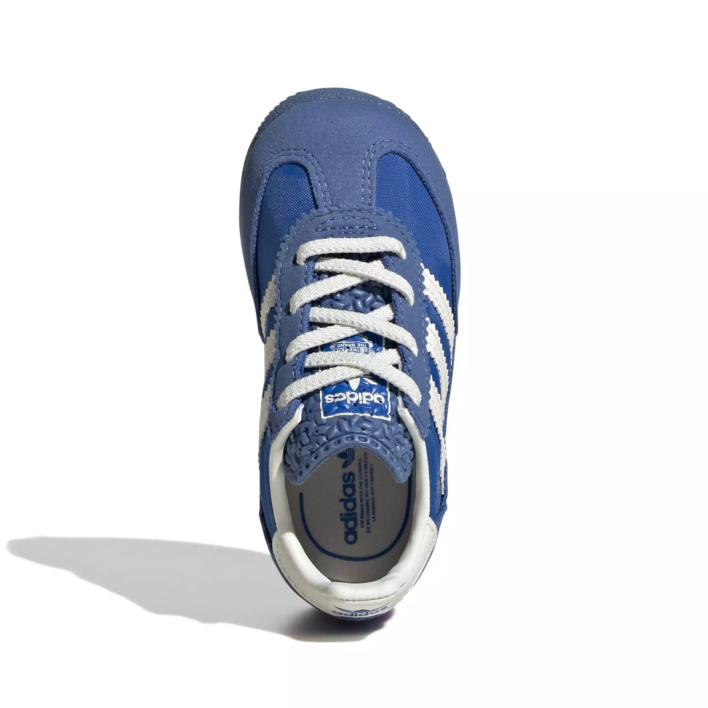 adidas Originals SL 72 RS "Blue/Core White/Better Scarlet" Toddler Boys' Shoe - BLACK/RED/YELLOW