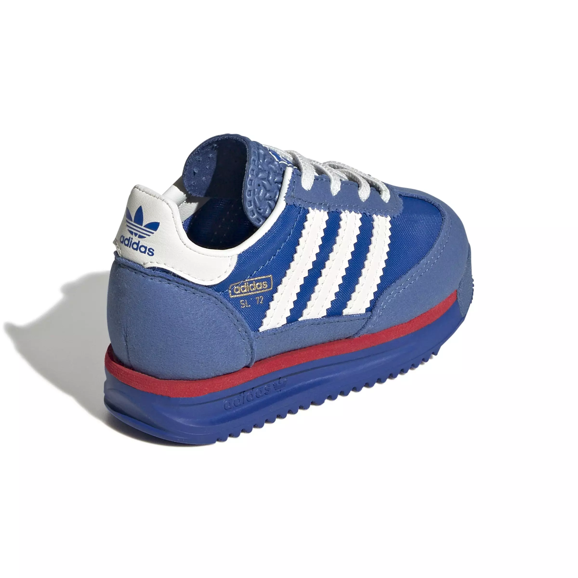 adidas Originals SL 72 RS "Blue/Core White/Better Scarlet" Toddler Boys' Shoe - BLACK/RED/YELLOW
