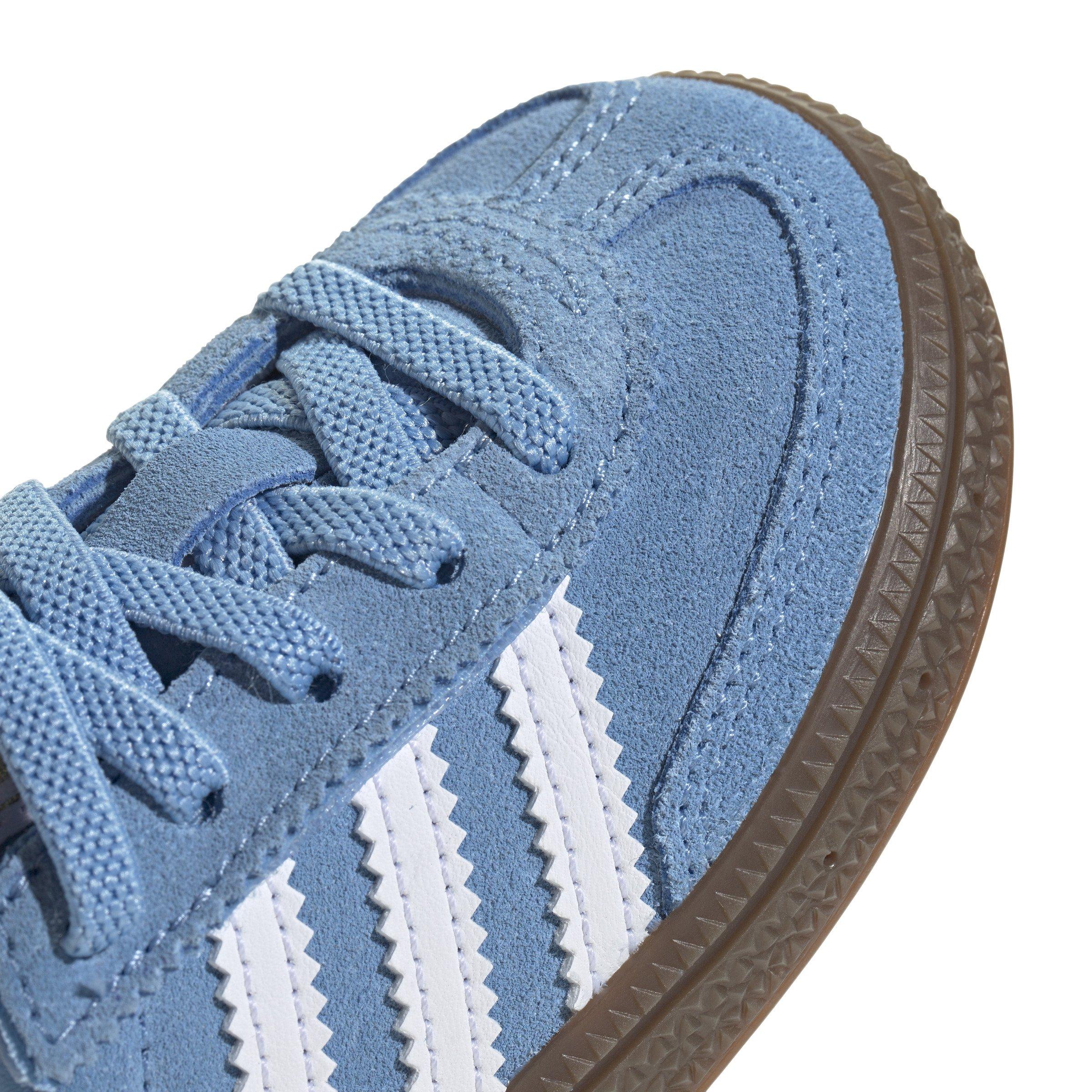 adidas Originals Handball Spezial Toddler Boys' "Light Blue/Ftwr White/Gum" Shoe