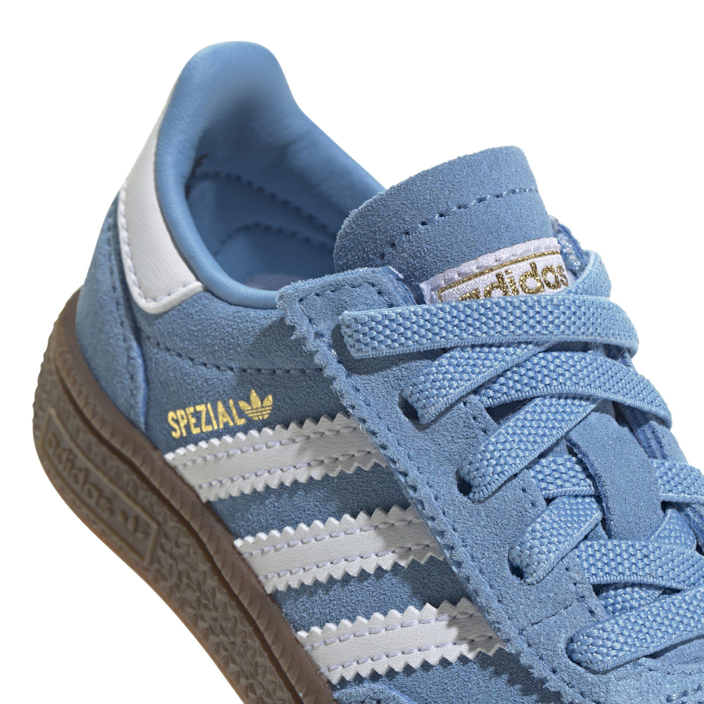 adidas Originals Handball Spezial Toddler Boys' "Light Blue/Ftwr White/Gum" Shoe