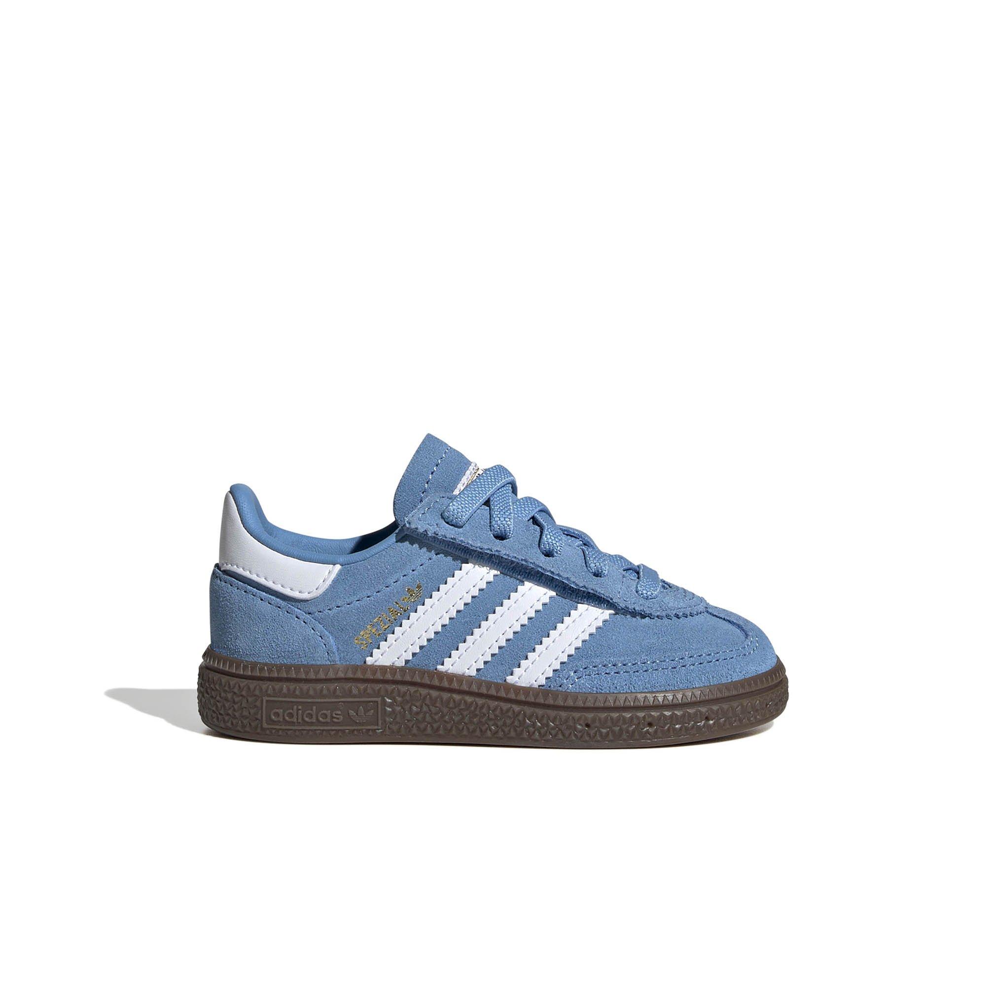 adidas Originals Handball Spezial "Light Blue/Ftwr White/Gum" Toddler Boys' Shoe - CAROLINA BLUE