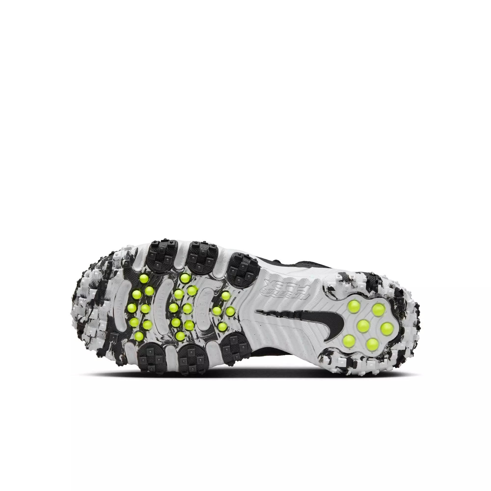 Nike Future Field "Black/White/Dk Smoke Grey/Volt" Grade School Boys' Baseball Shoe - BLACK