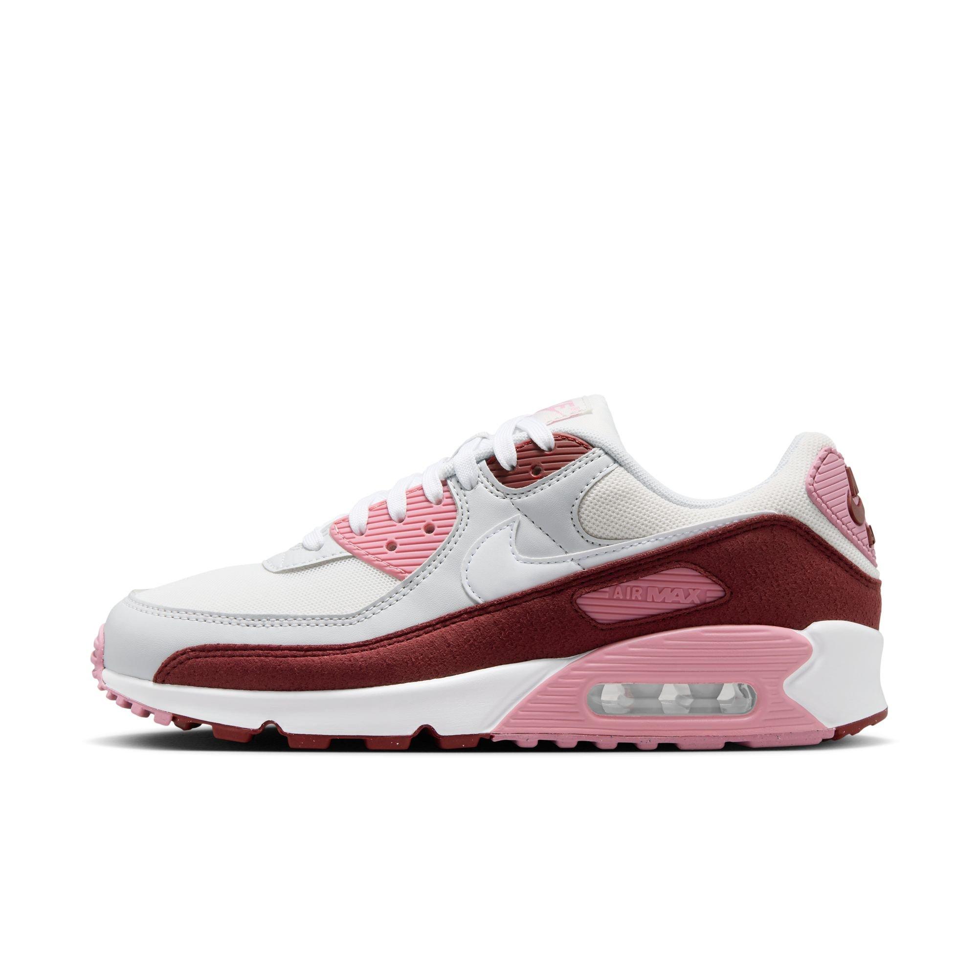 Nike Air Max 90 SE Women's "Dark Team Red/White/Platinum Tint" Shoe