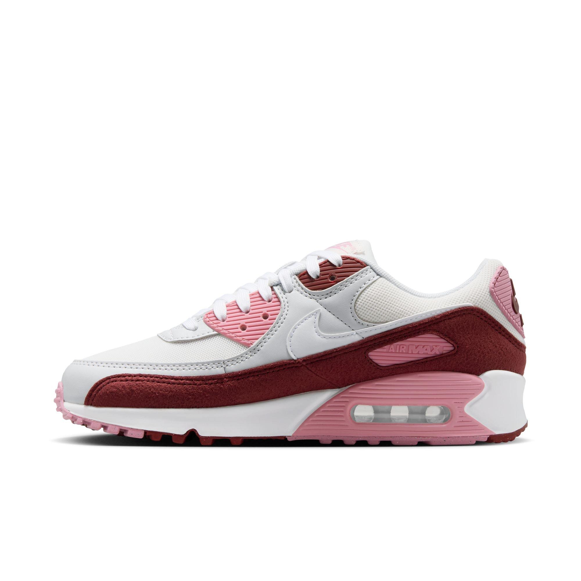 Nike Air Max 90 SE Women's "Dark Team Red/White/Platinum Tint" Shoe