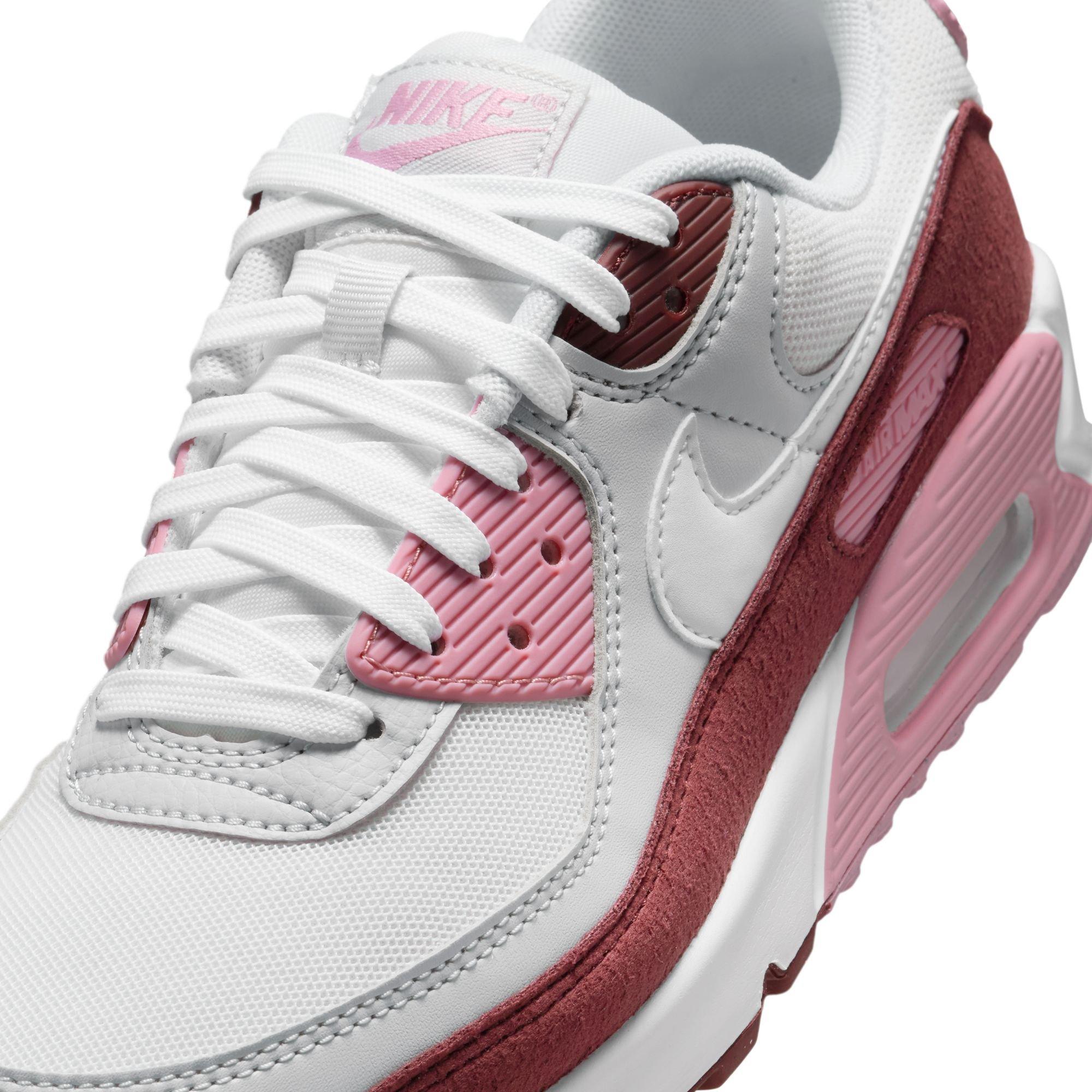 Nike Air Max 90 SE Women's "Dark Team Red/White/Platinum Tint" Shoe