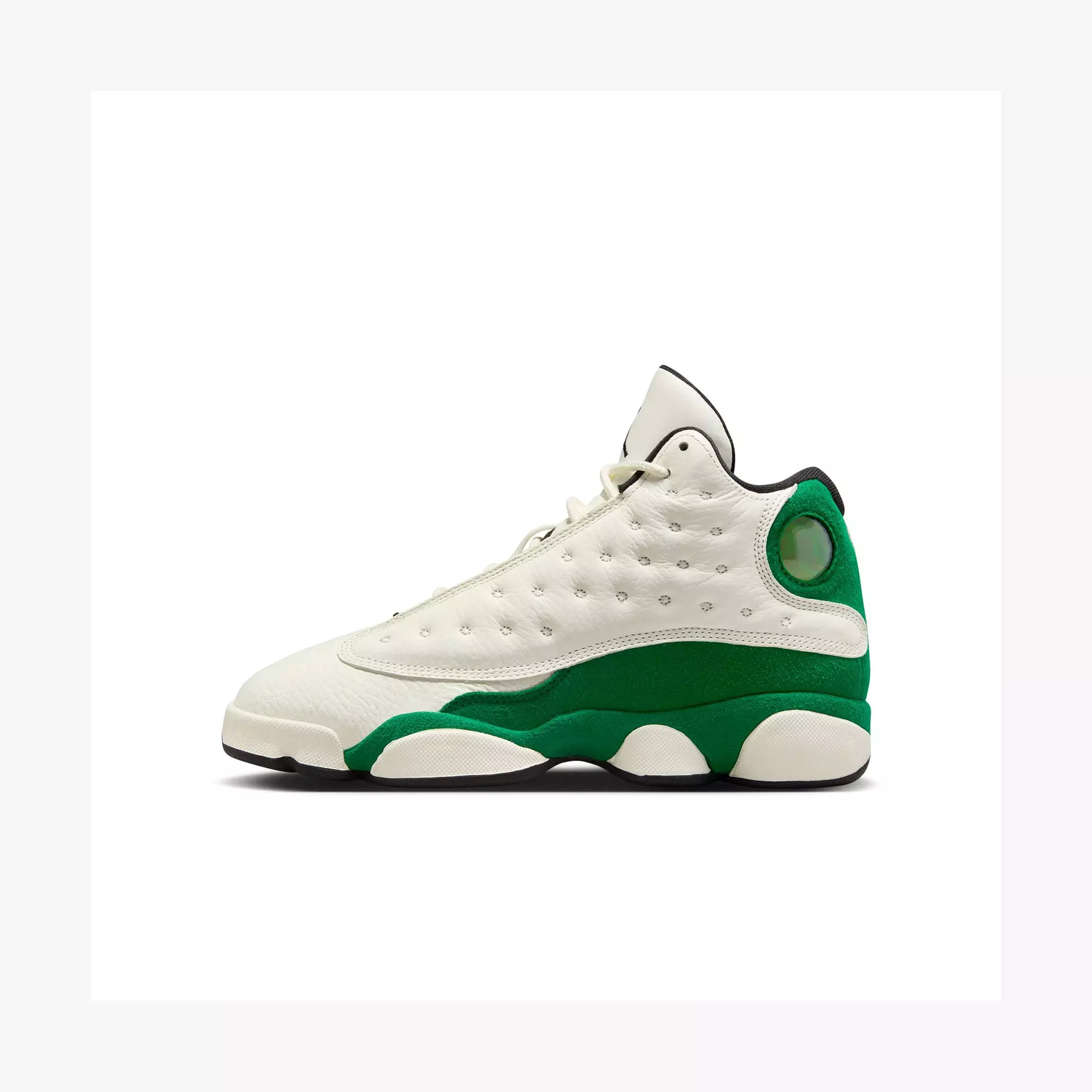 Jordan 13 Retro "Court of Legends" Toddler Kids' Shoe - SAIL/BLACK/PINE GREEN