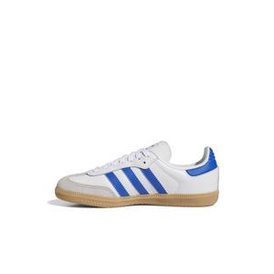 adidas Originals Samba OG "Ftwr White/Blue/Gum" Toddler Boys' Shoe