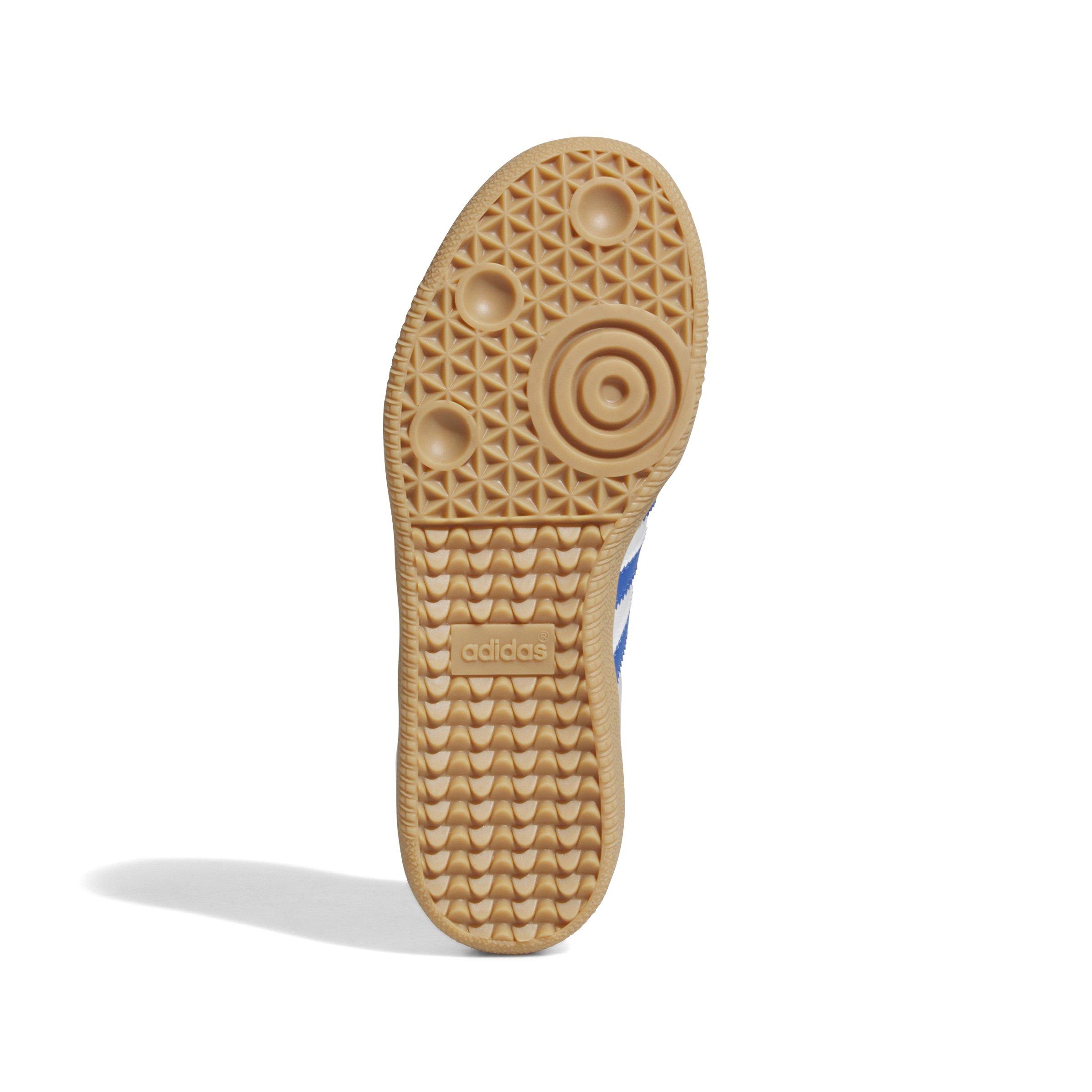 adidas Originals Samba OG Toddler Boys' "Ftwr White/Blue/Gum" Shoe