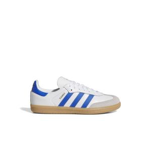 adidas Originals Samba OG "Ftwr White/Blue/Gum" Toddler Boys' Shoe