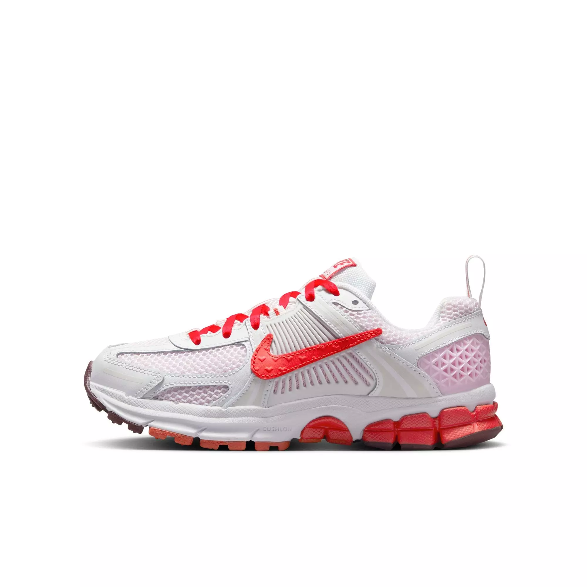Nike Vomero 5 "Valentine's Day" Grade School Girls' Shoe - SUMMIT WHITE/CRIMSON/PINK FOAM