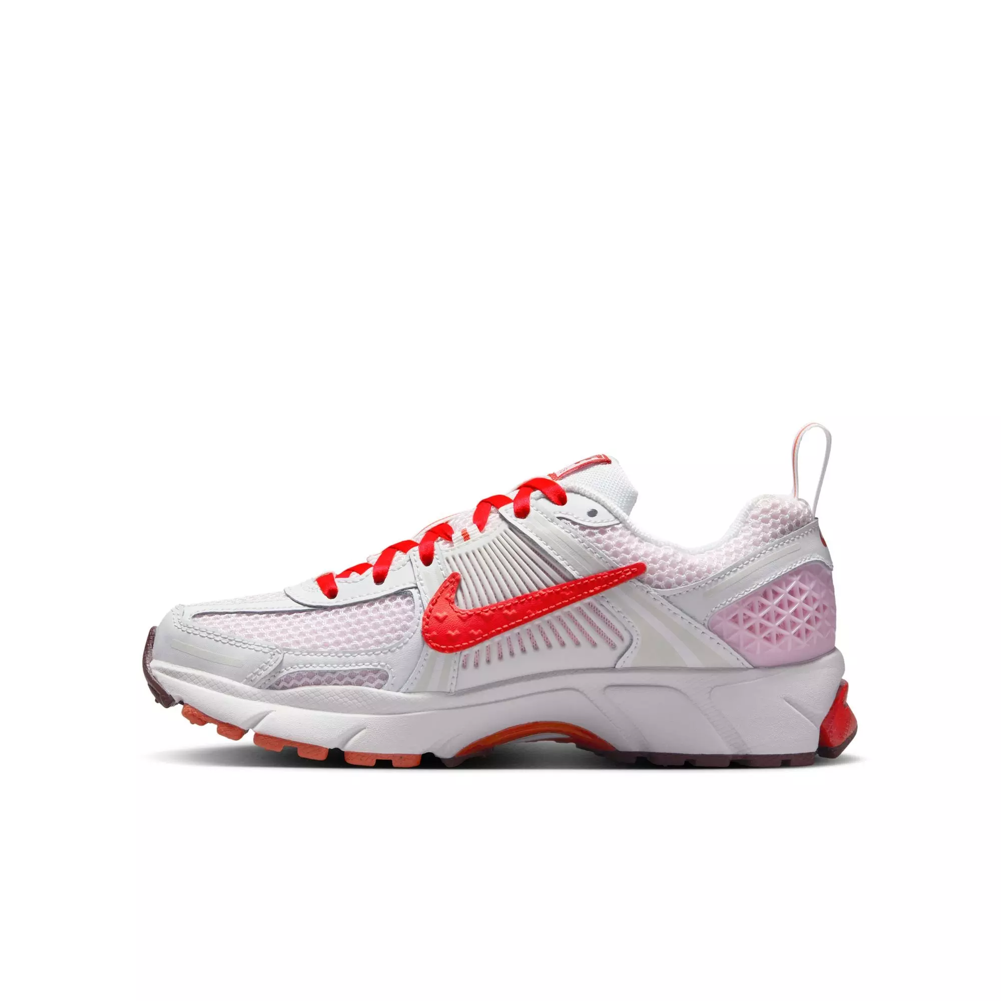 Nike Vomero 5 "Valentine's Day" Grade School Girls' Shoe - SUMMIT WHITE/CRIMSON/PINK FOAM