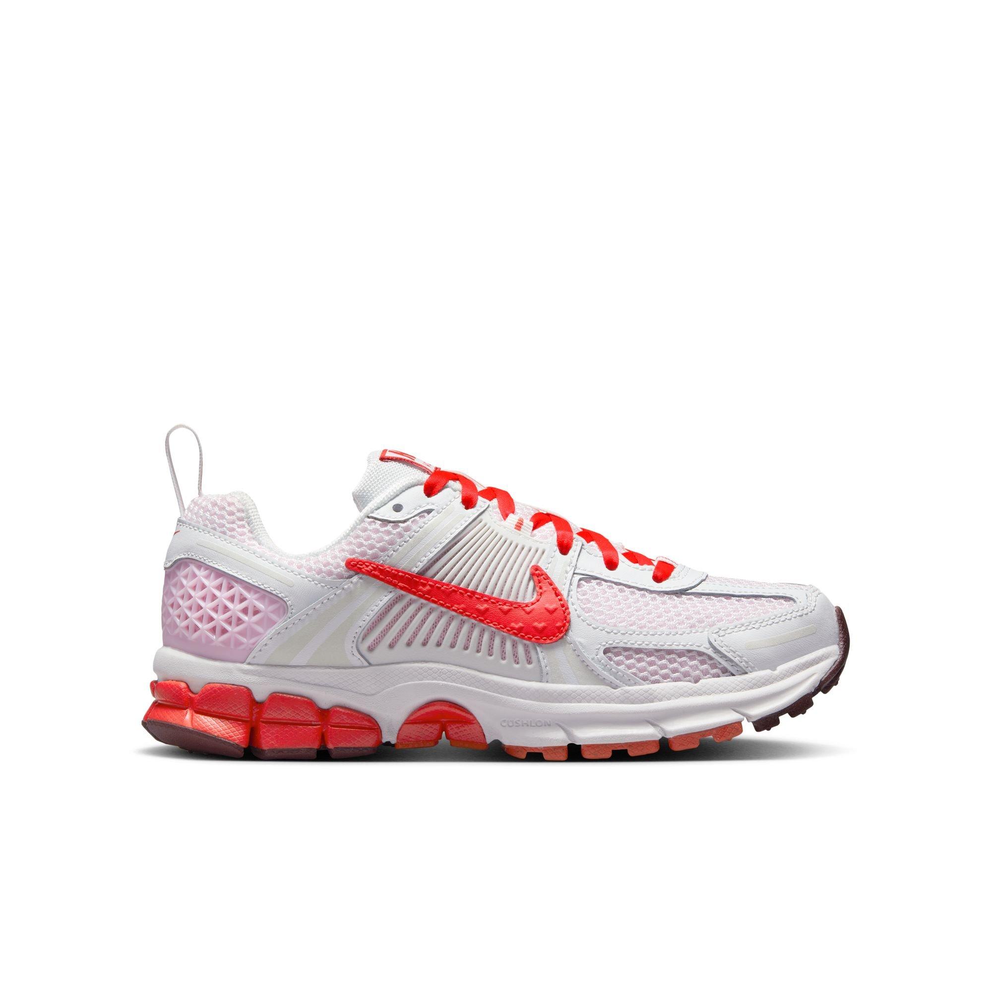 Nike Vomero 5 "Valentine's Day" Grade School Girls' Shoe - SUMMIT WHITE/CRIMSON/PINK FOAM Thumbnail View 1