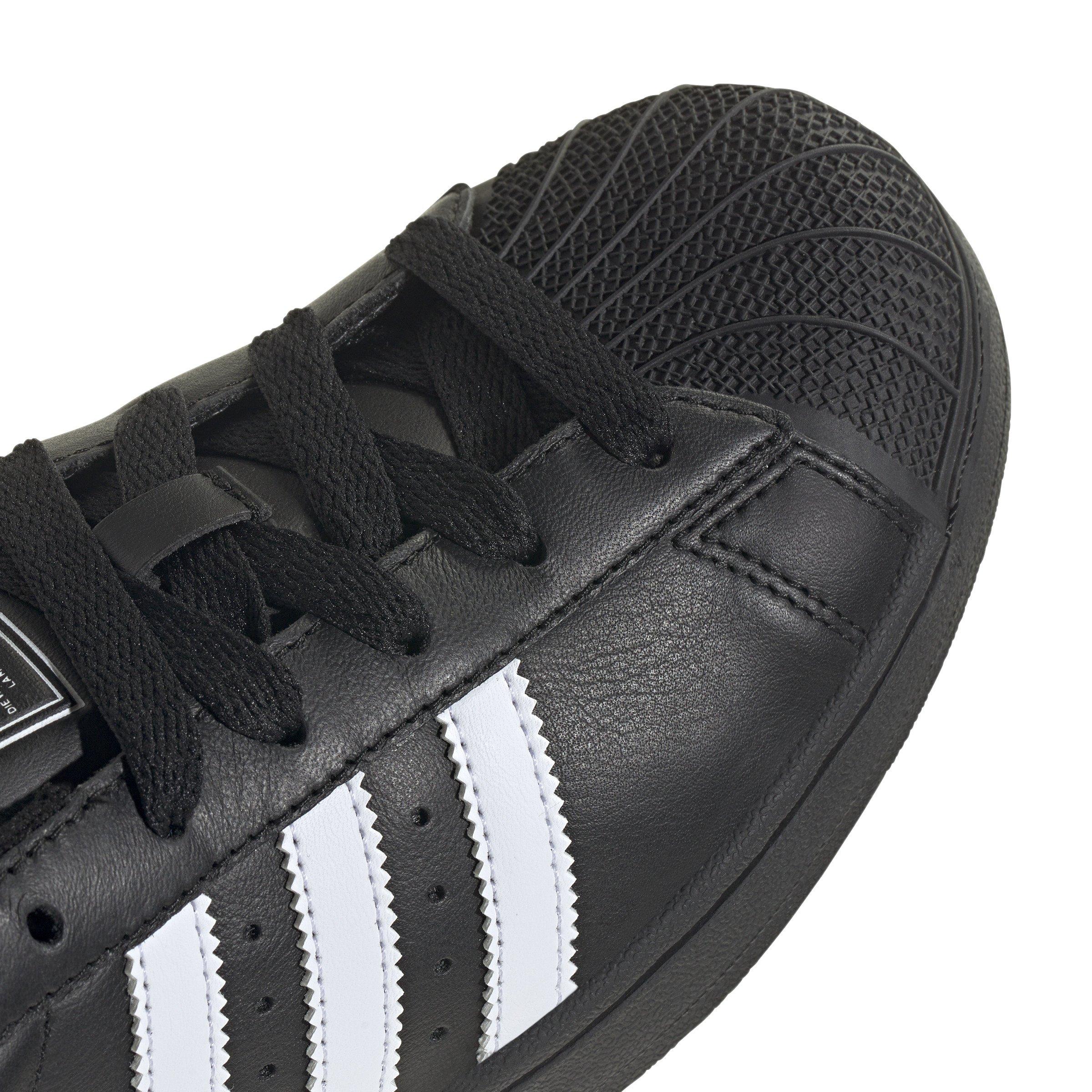 adidas Originals Superstar II "Black/White" Women's Shoe - BLACK/WHITE Thumbnail View 5