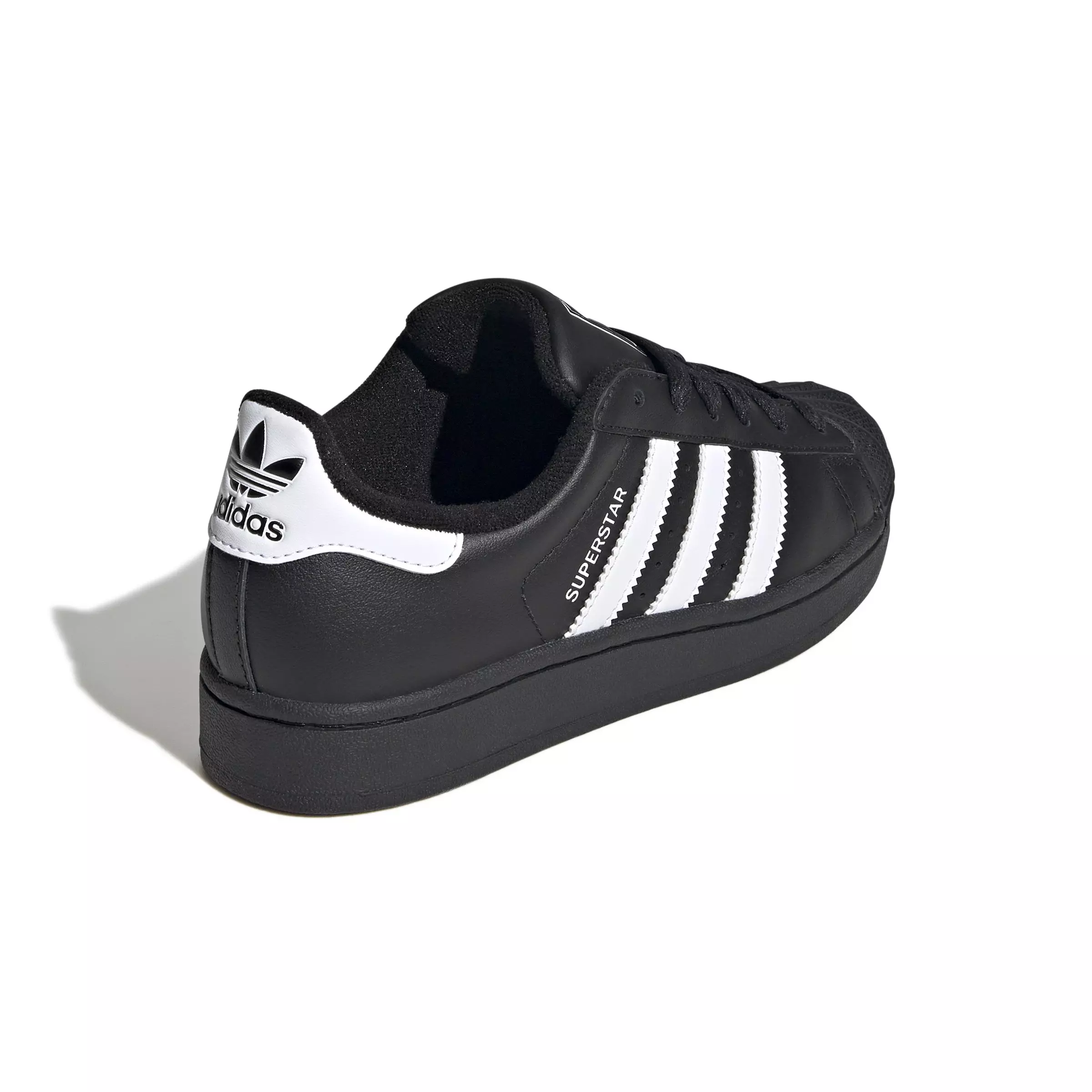 adidas Originals Superstar II "Black/White" Grade School Kids' Shoe - BLACK/WHITE