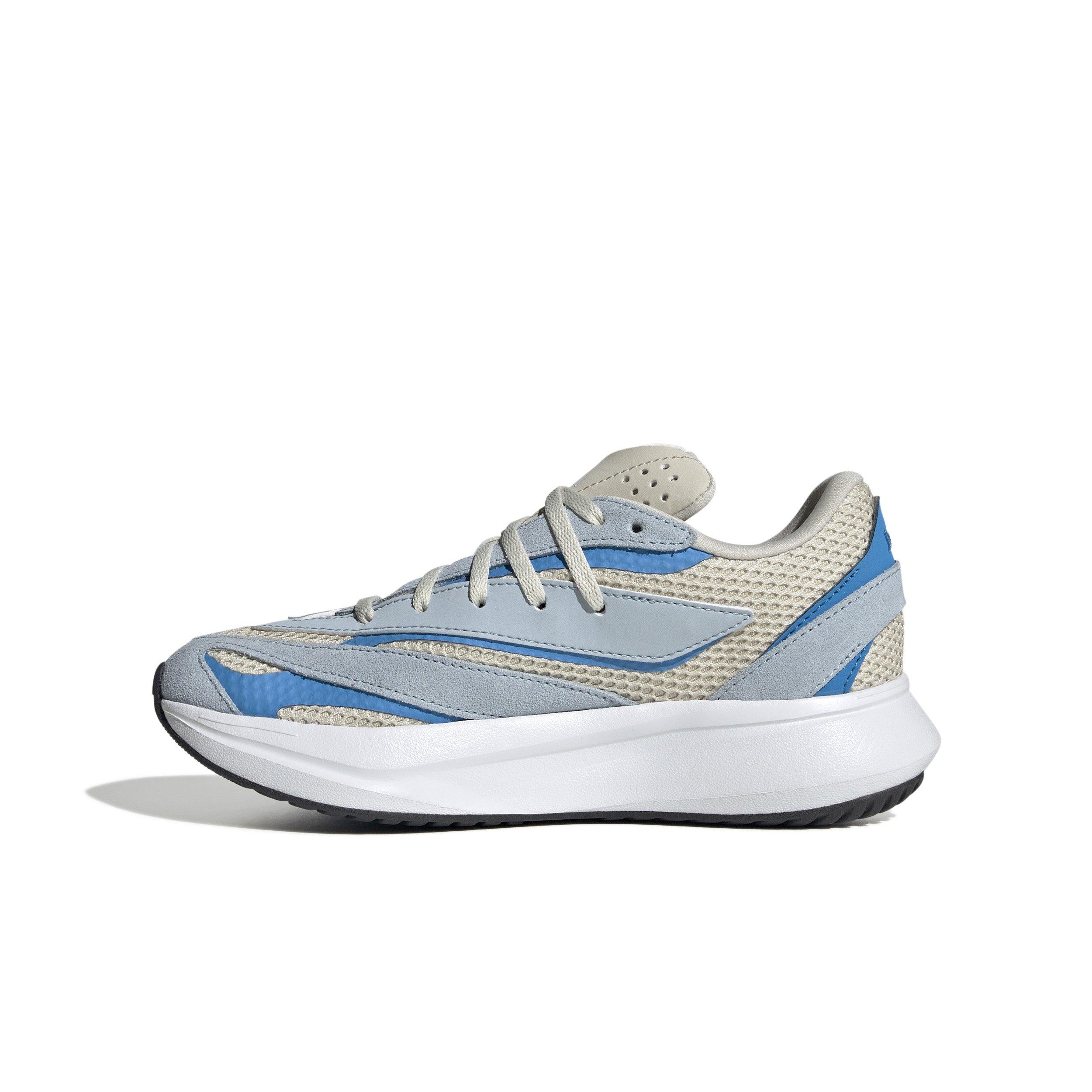 adidas Lightstride Grade School Boys' "Alumina/Ftwr White/Bright Blue" Running Shoe
