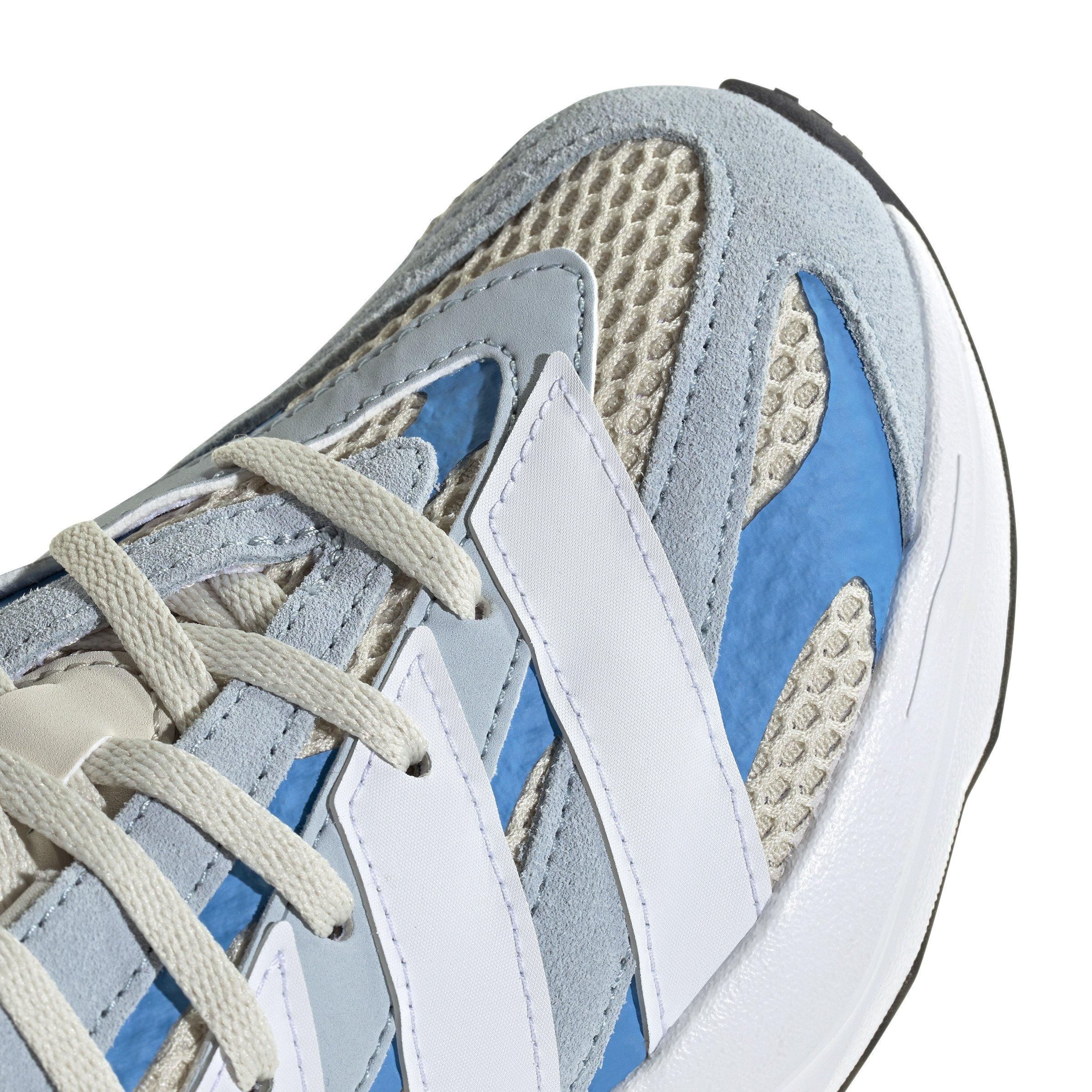 adidas Lightstride Grade School Boys' "Alumina/Ftwr White/Bright Blue" Running Shoe
