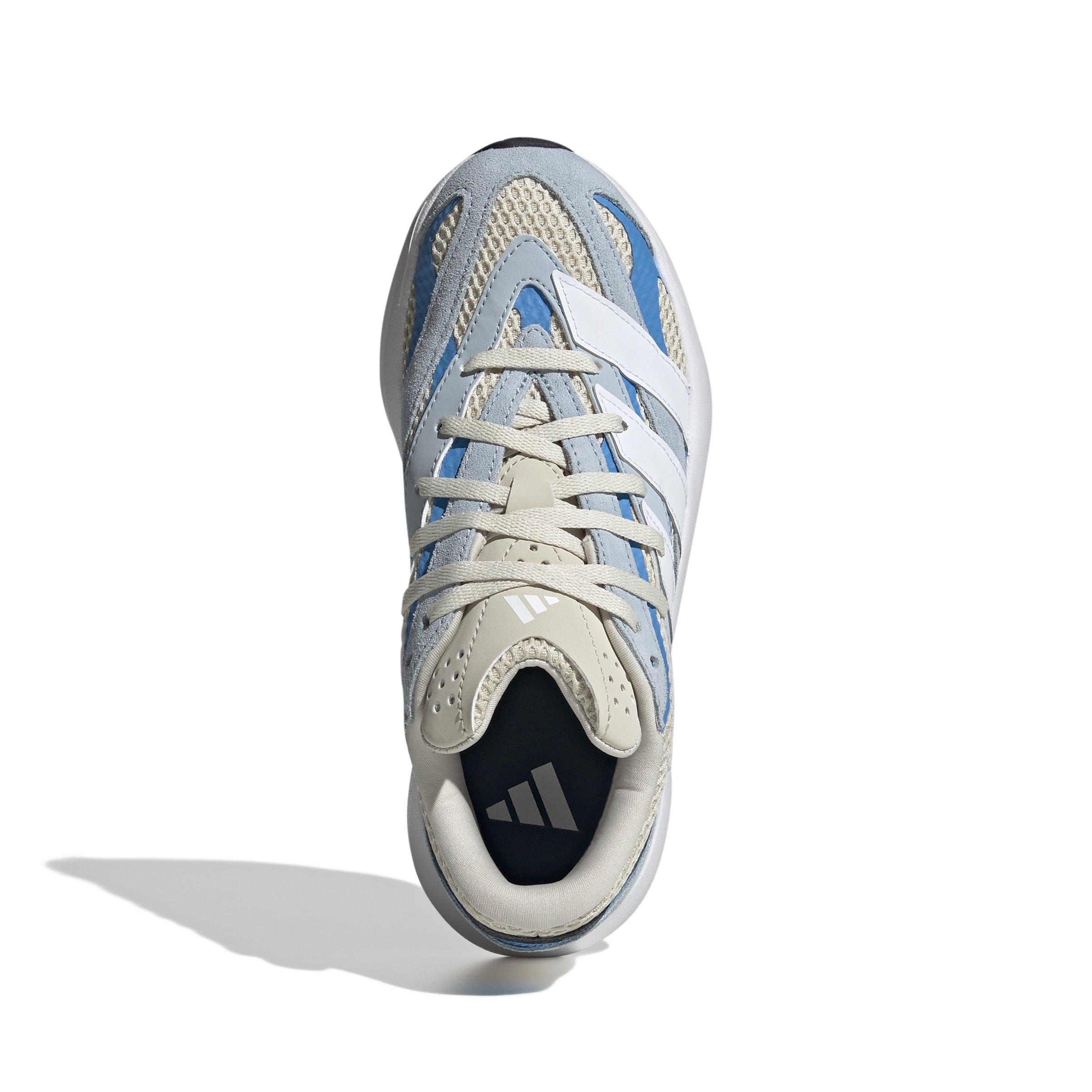 adidas Lightstride Grade School Boys' "Alumina/Ftwr White/Bright Blue" Running Shoe