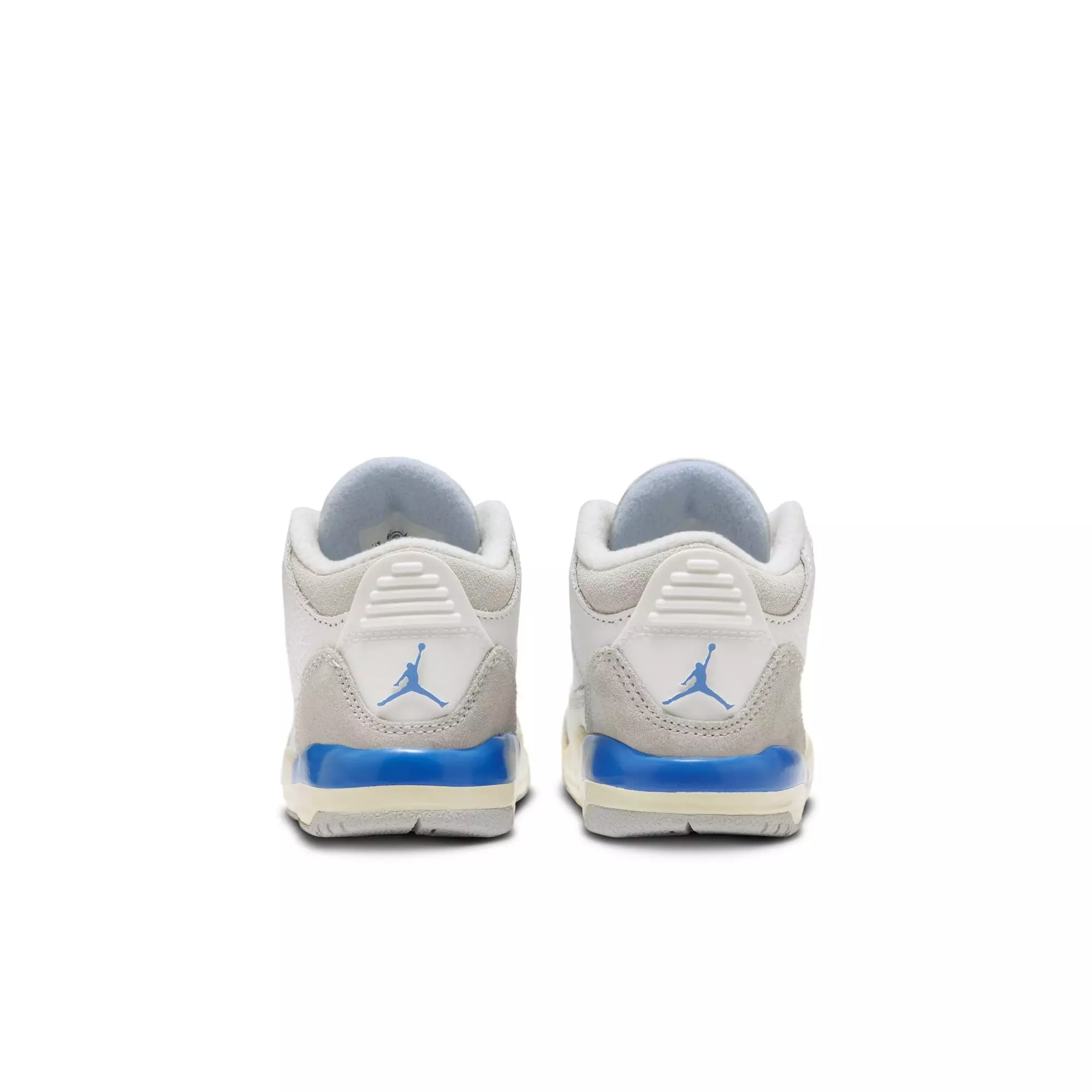 Jordan 3 Retro "Lucky Shorts" Toddler Kids' Shoe -  SUMMIT WHITE/HYDROGEN BLUE/LEGEND BLUE