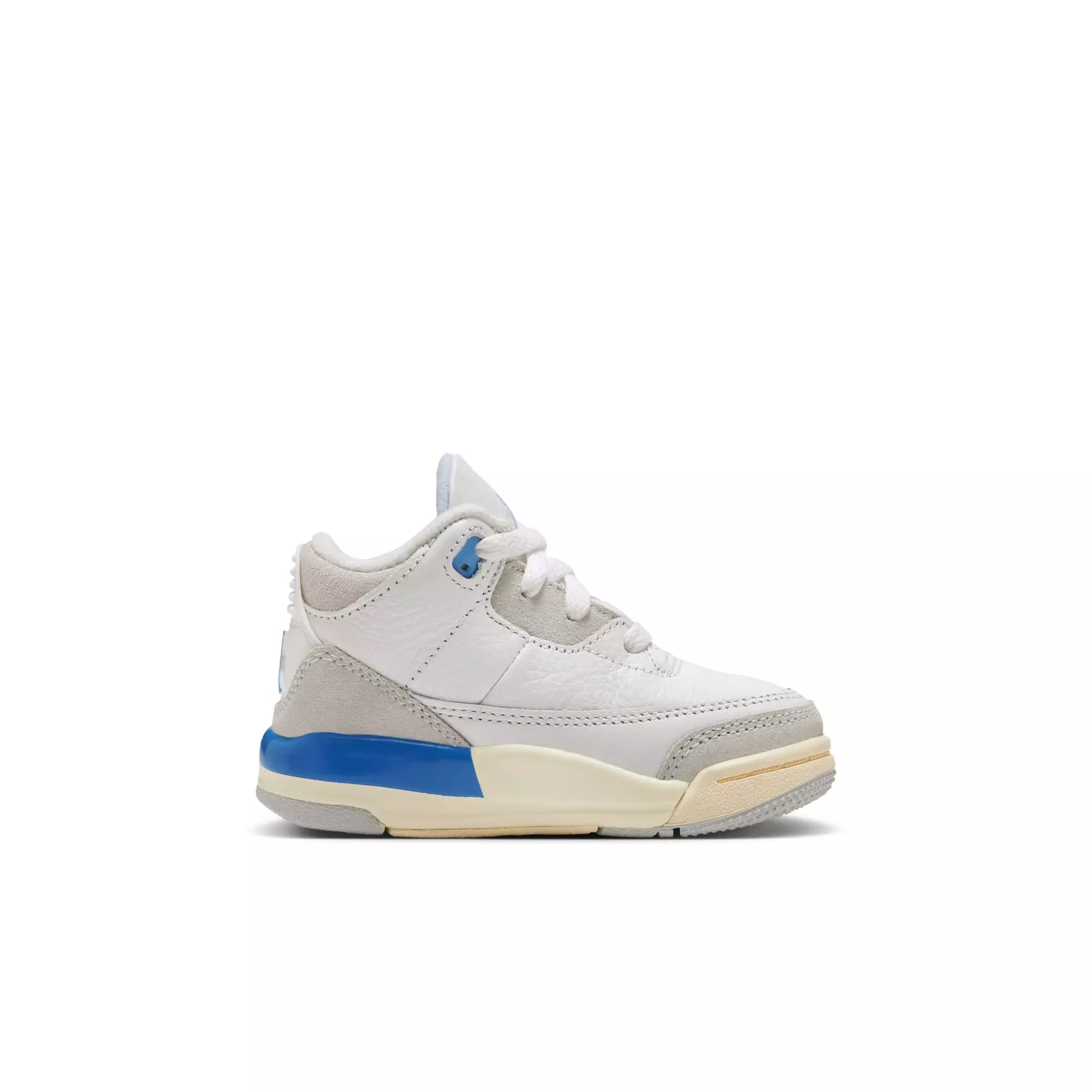 Jordan 3 Retro "Lucky Shorts" Toddler Kids' Shoe -  SUMMIT WHITE/HYDROGEN BLUE/LEGEND BLUE