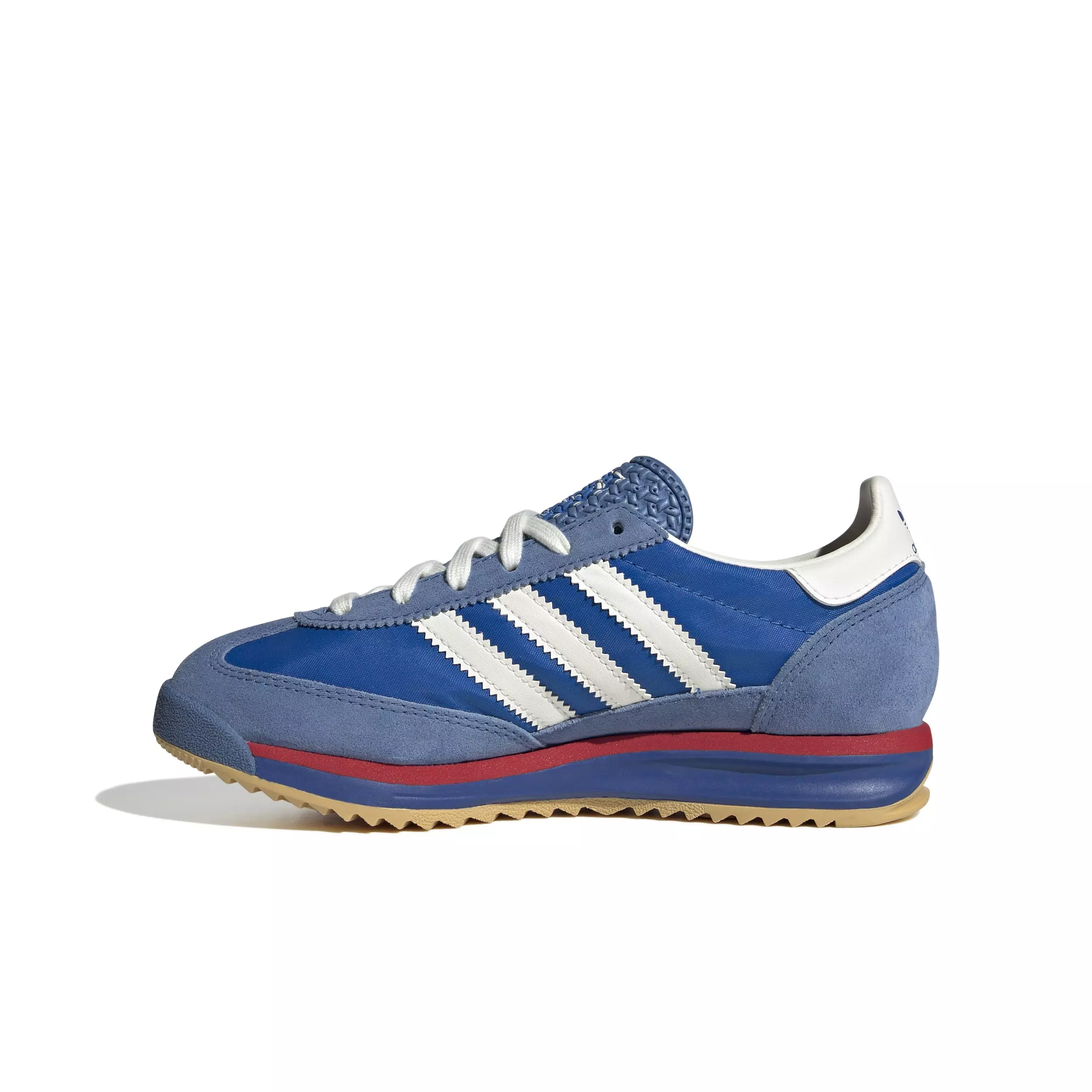 adidas Originals SL 72 RS "Blue/Core White/Better Scarlet" Grade School Boys' Shoe - BLACK/RED/YELLOW